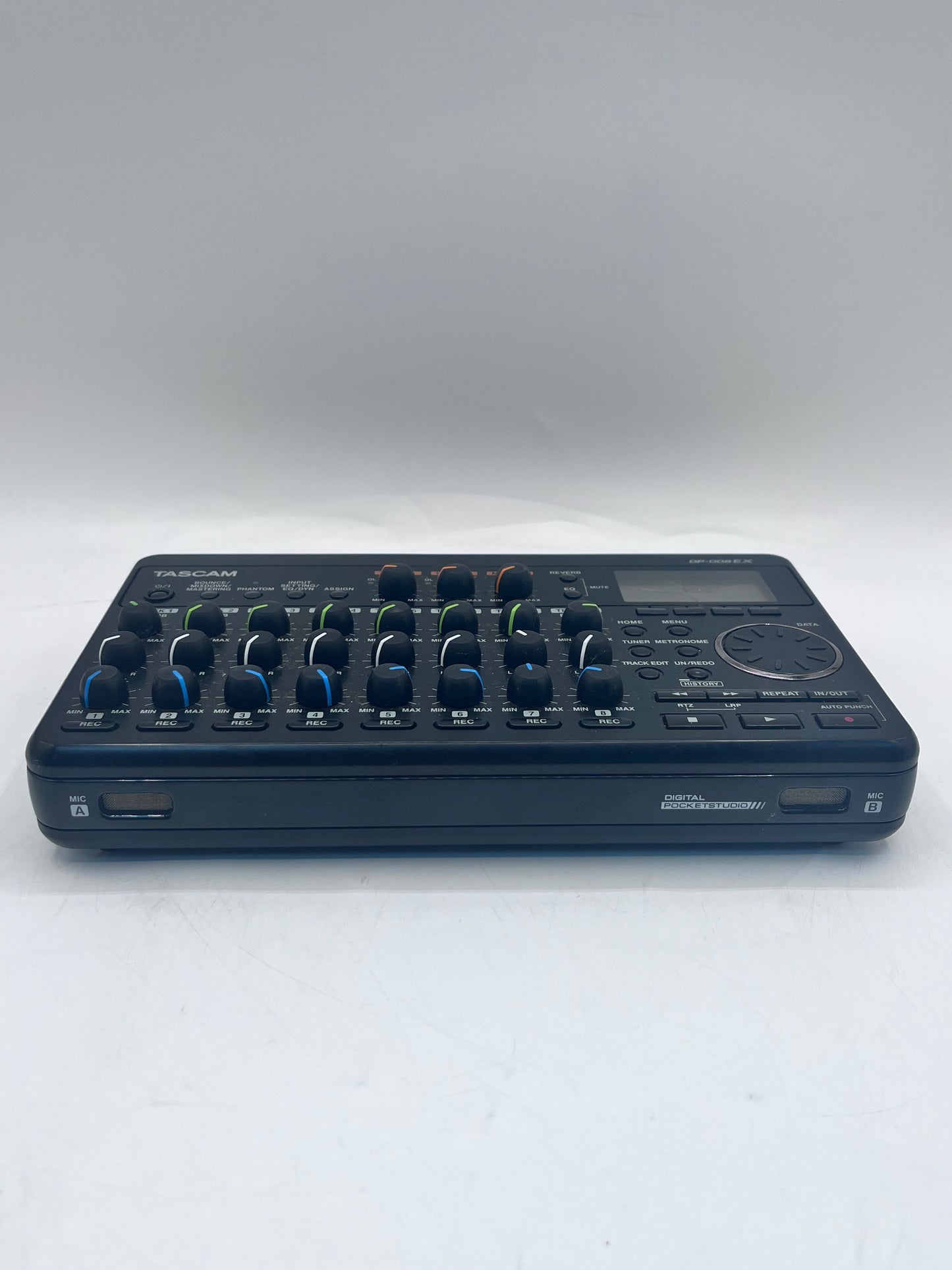 Tascam DP-008EX 8-track Digital Portastudio - Black READ