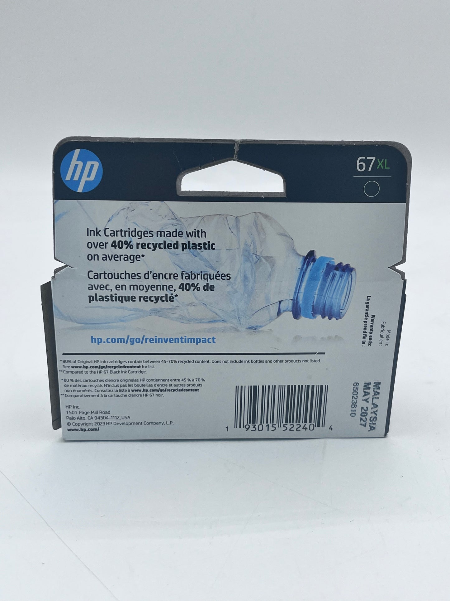 HP 67 XL Ink Cartridge - Black
