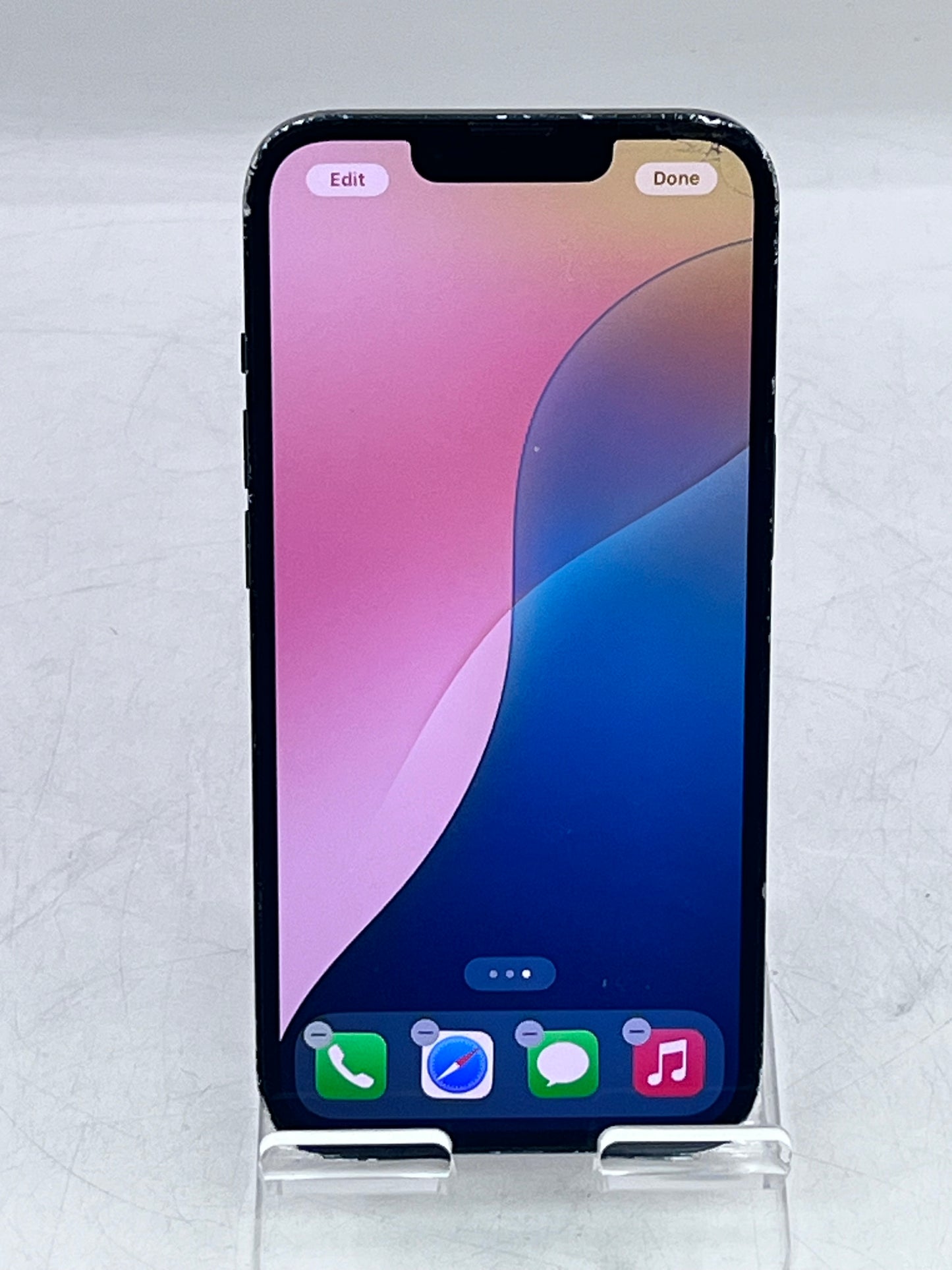 Apple iPhone 13 6.1 in A2482 MLML3LL/A 256GB Midnight Blue T-Mobile READ-  For Parts