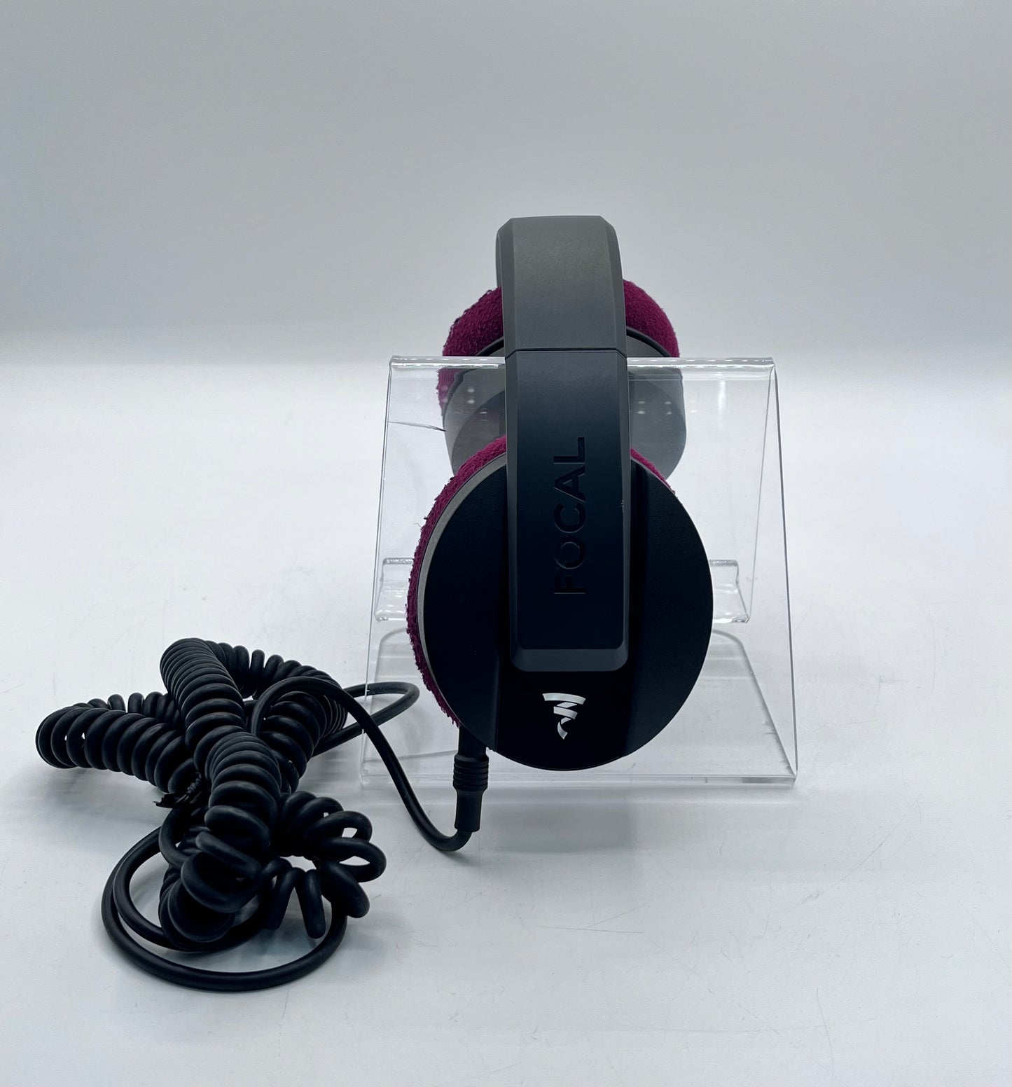 Focal Listen Professional Over the Head Studio Headphones - Black/Red