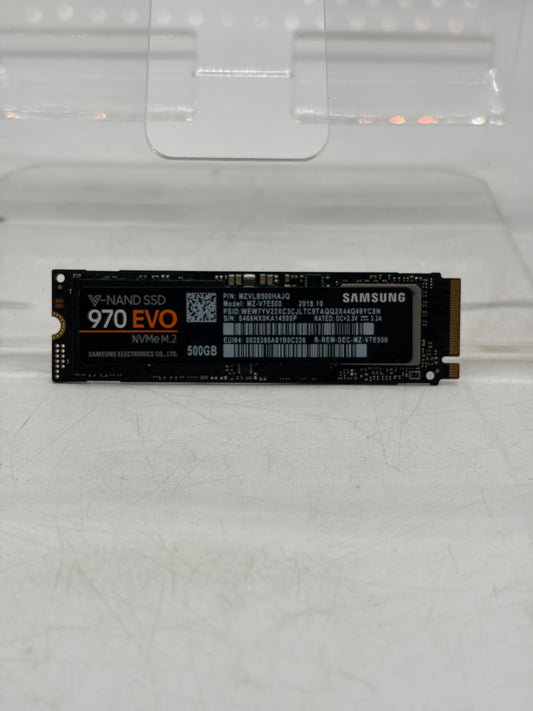 Samsung 970 EVO 500GB NVMe M.2 2280 SSD MZ-V7E500 PCIe Gen3 x4 Solid State Drive