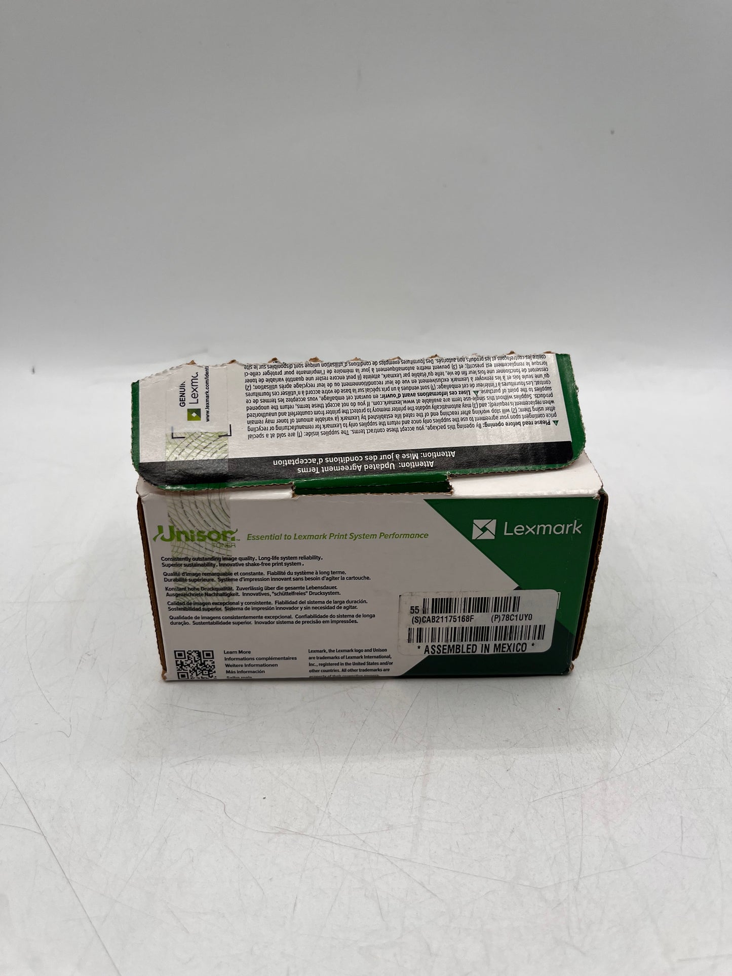 Lexmark Standard Yield Toner Cartridge - Yellow (78C1UY0)
