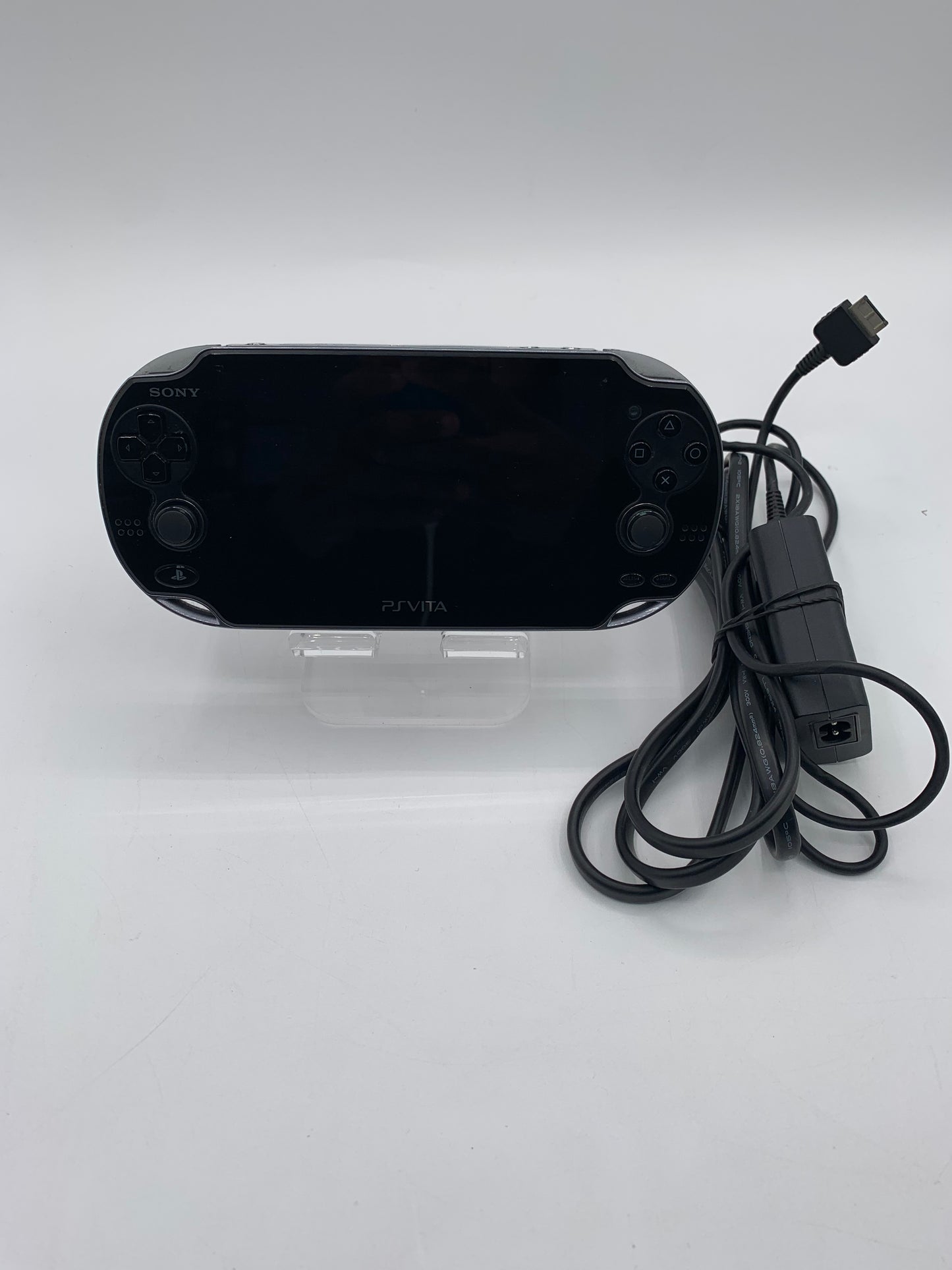 Sony Ps Vita PCH-1101 32GB Crystal Black with Charger Tested Free Shipping