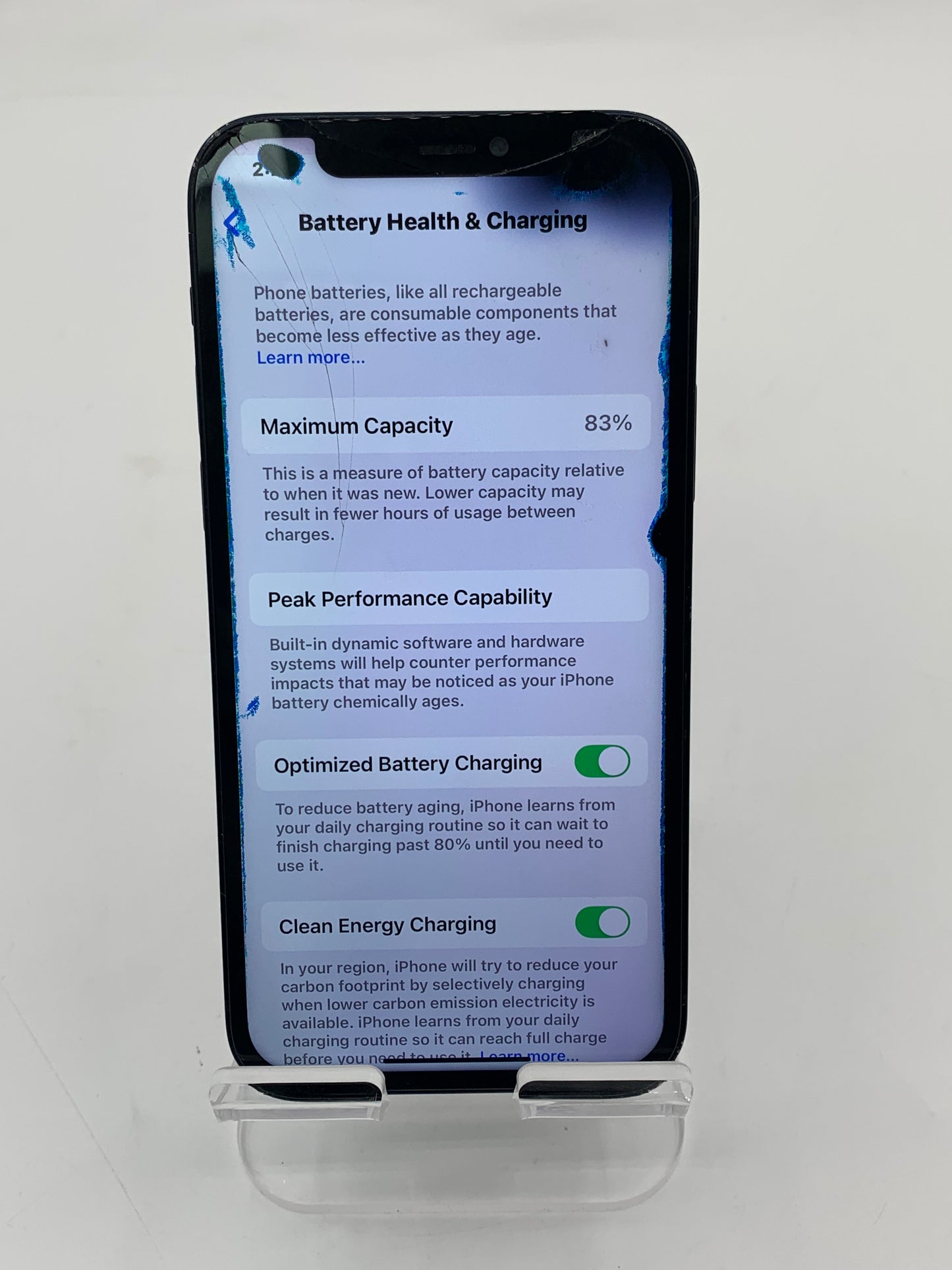 Unlocked Apple iPhone 12 6.1" 64GB A2172 MGH63LL/A Black