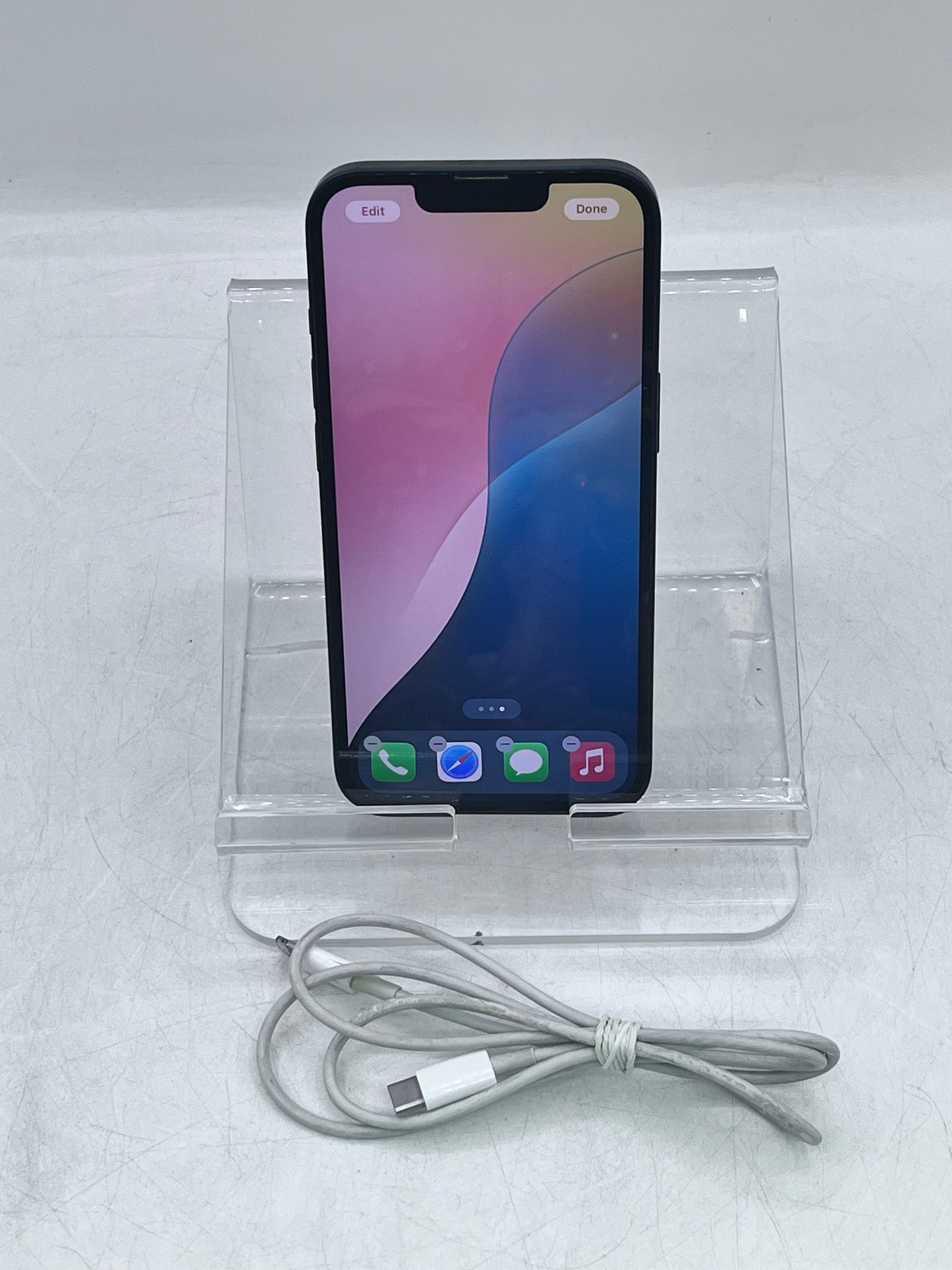 Unlocked Apple iPhone 13 A2482 MLML3LL/A 128GB 4 GB - Black