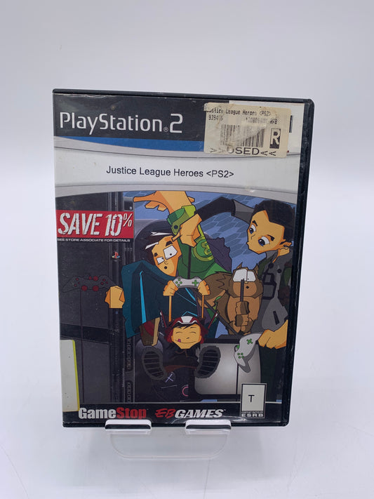 Justice League Heroes - Playstation 2 Video Game - Free Shipping!