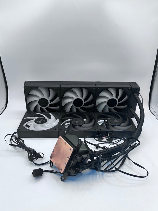 Gamdias GAMDIAS 360mm AIO CPU Liquid Cooler CHIONE E4-360 Black
