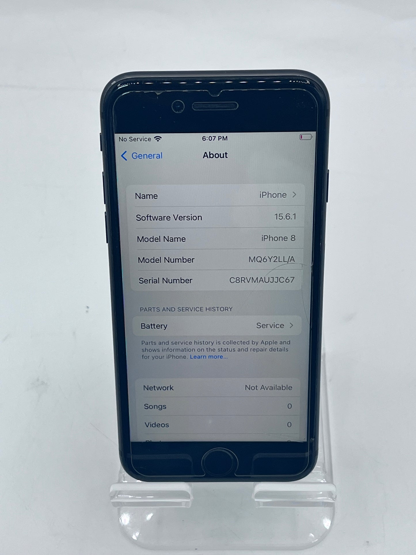 Unlocked Apple iPhone 8 64GB A1905 MQ6Y2LL/A - Space Gray