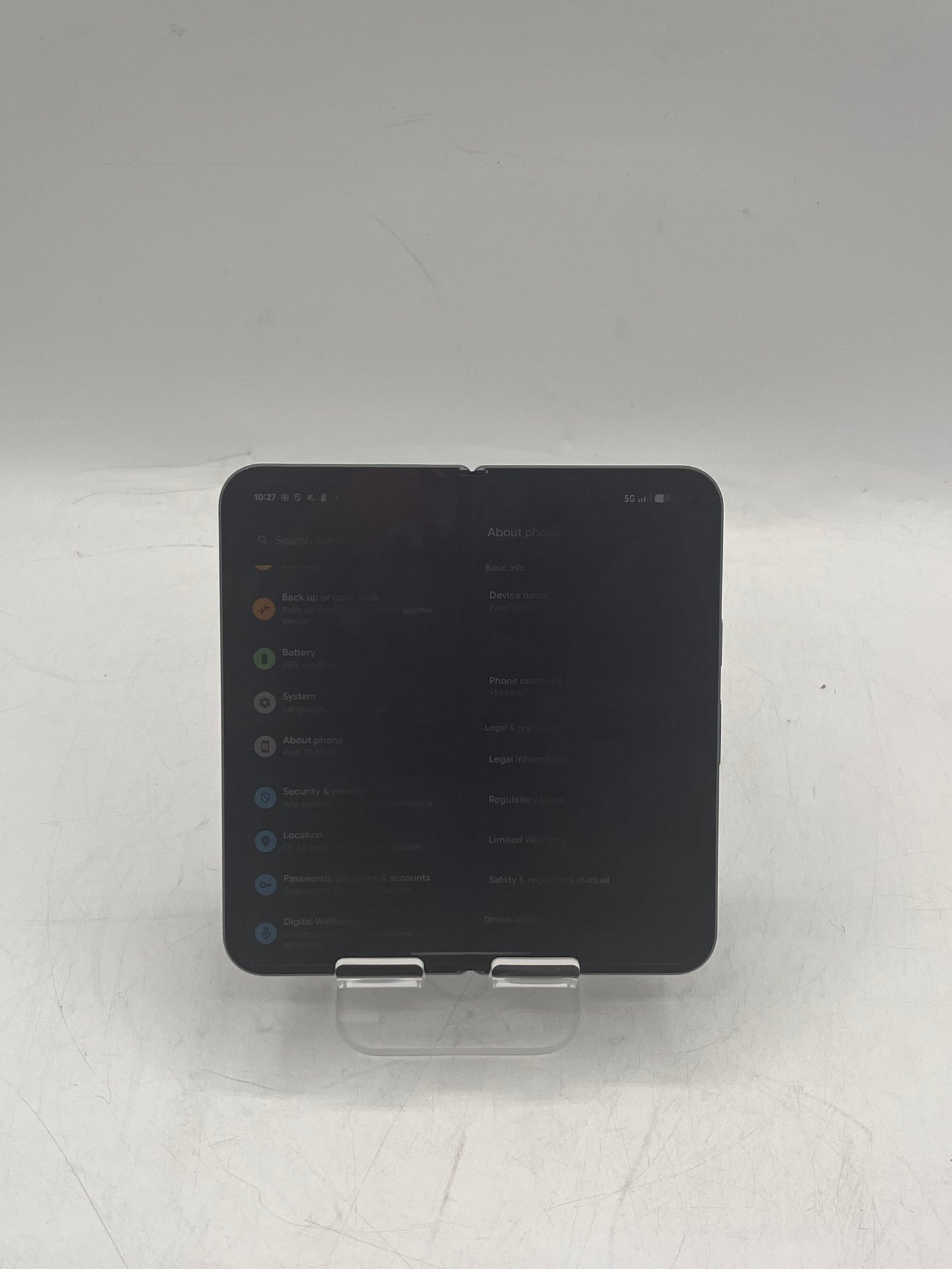 Wifi Only Google Pixel 10 Pro Fold 256GB 16GB Moonstone