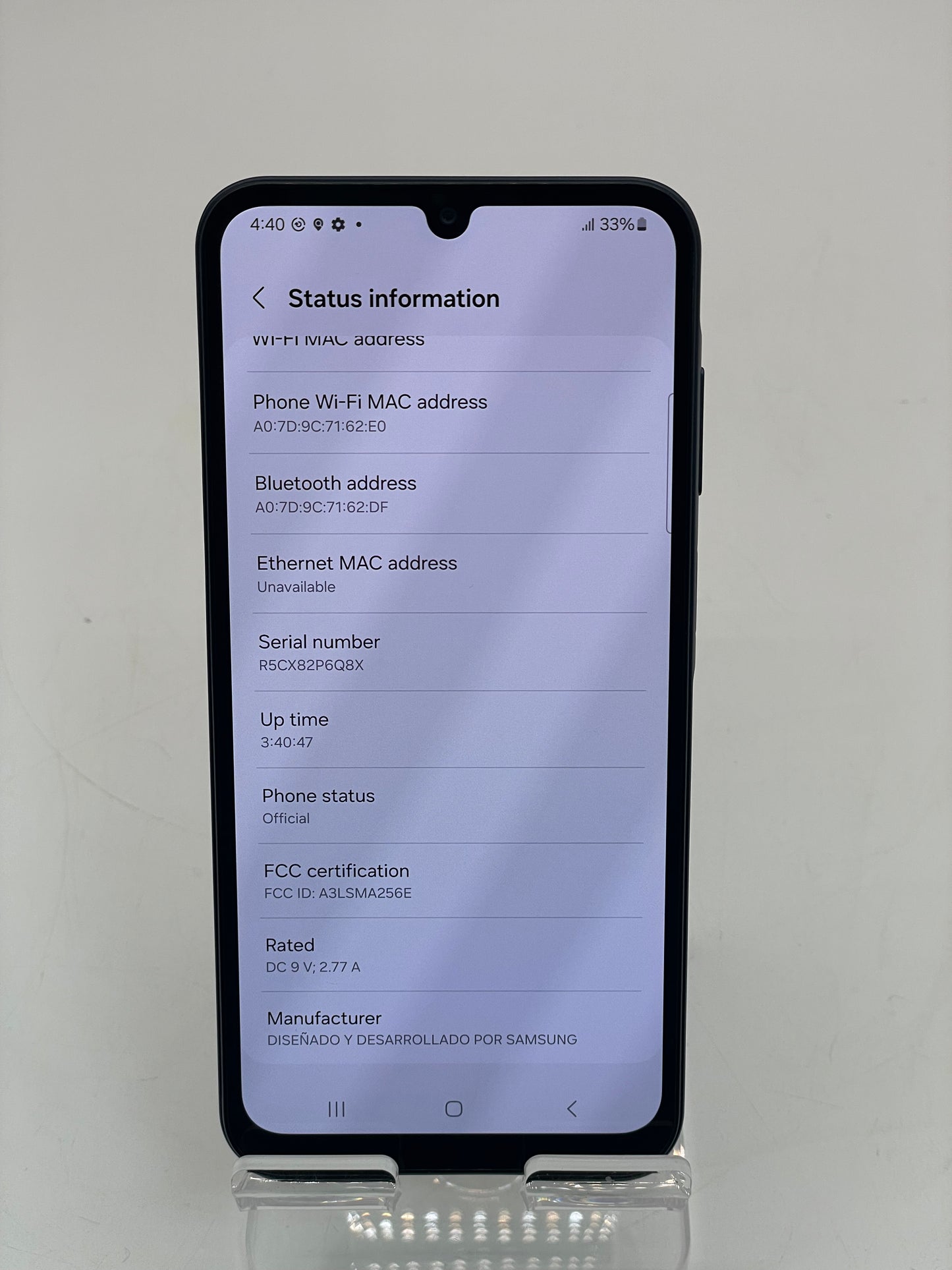 Samsung Galaxy A25 5G - 128 GB - Brave Black (Unlocked) Excellent Condition