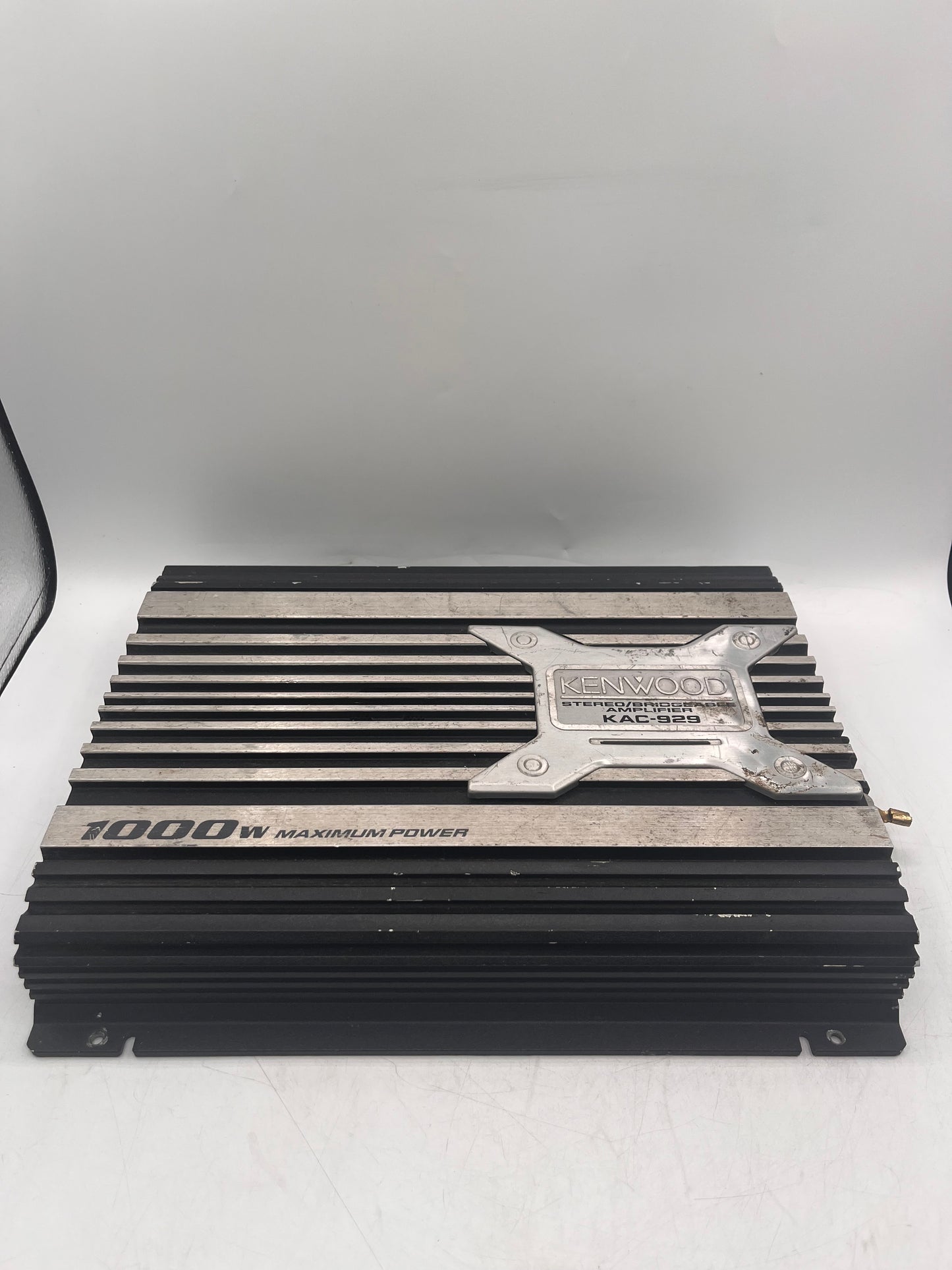 Kenwood KAC-929 Car Audio Equipment Silver Tested Free Shipping