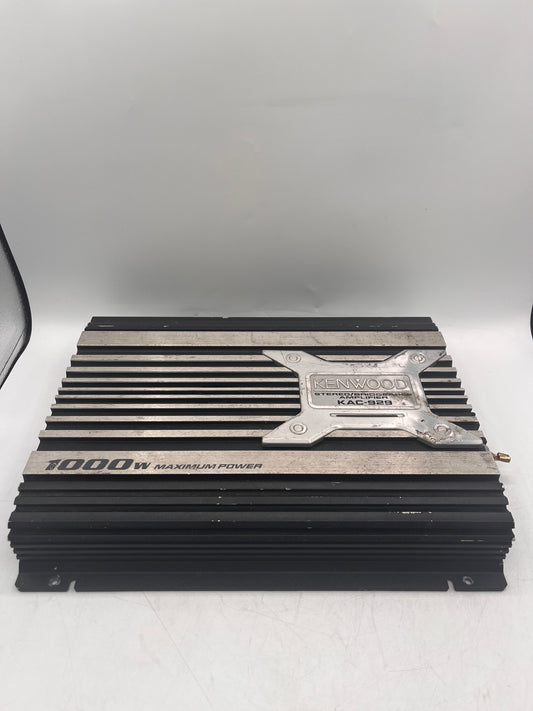 Kenwood KAC-929 Car Audio Equipment Silver Tested Free Shipping