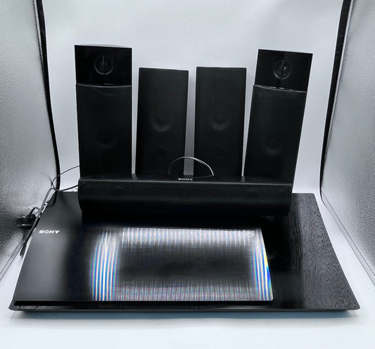Sony HBD-N790W Blu-Ray 3D/DVD Home Theater System 5 Speaker Subwoofer Black Tested