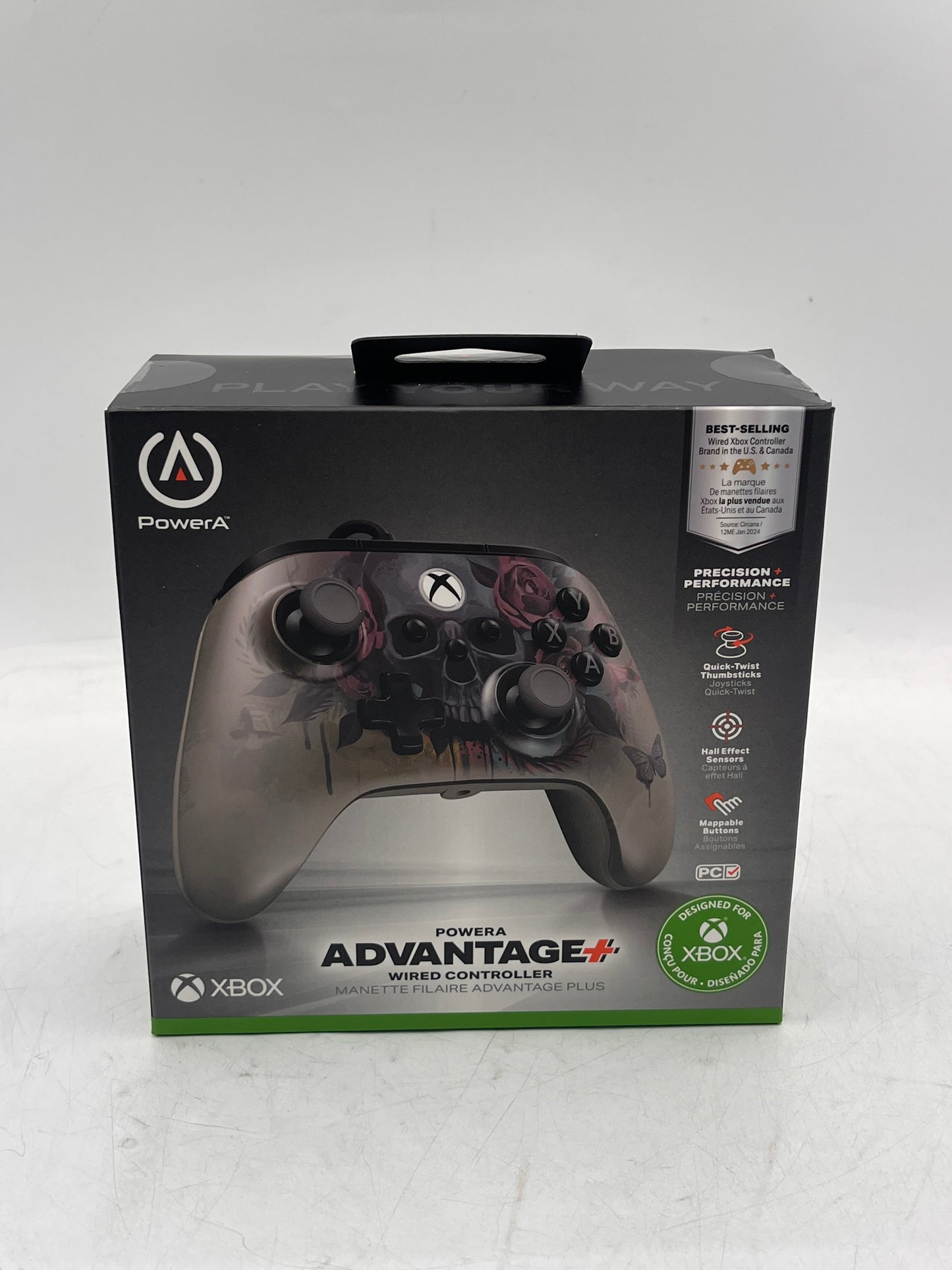PowerA Advantage Plus Wired Controller for Xbox Series X|S - Gray