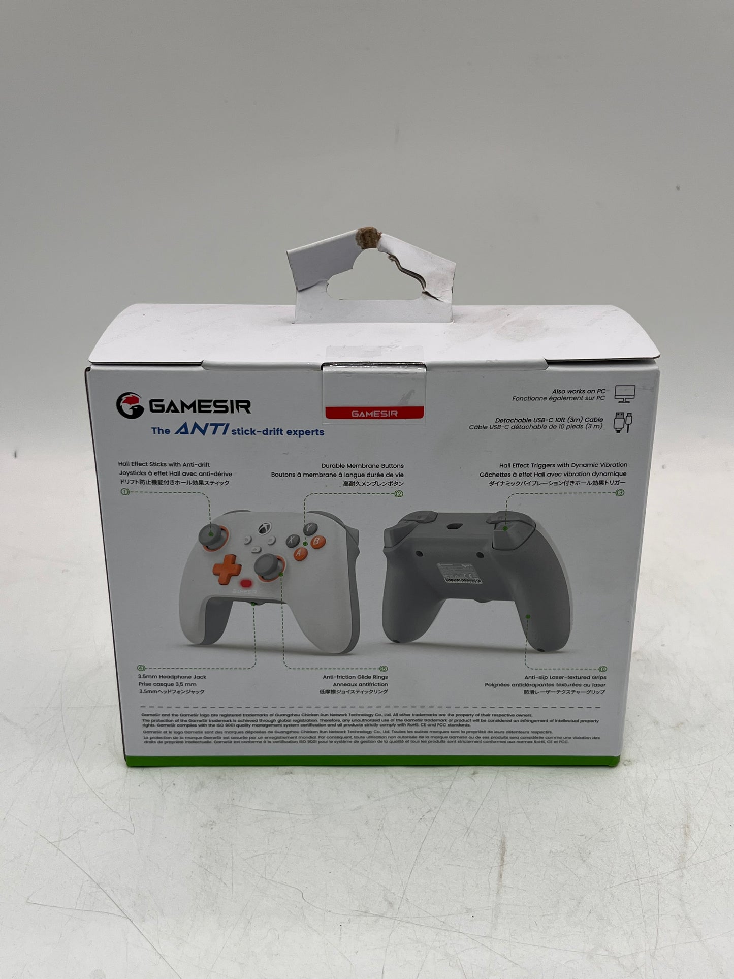 Gamesir T7 Creamsicle White Video Game Controller