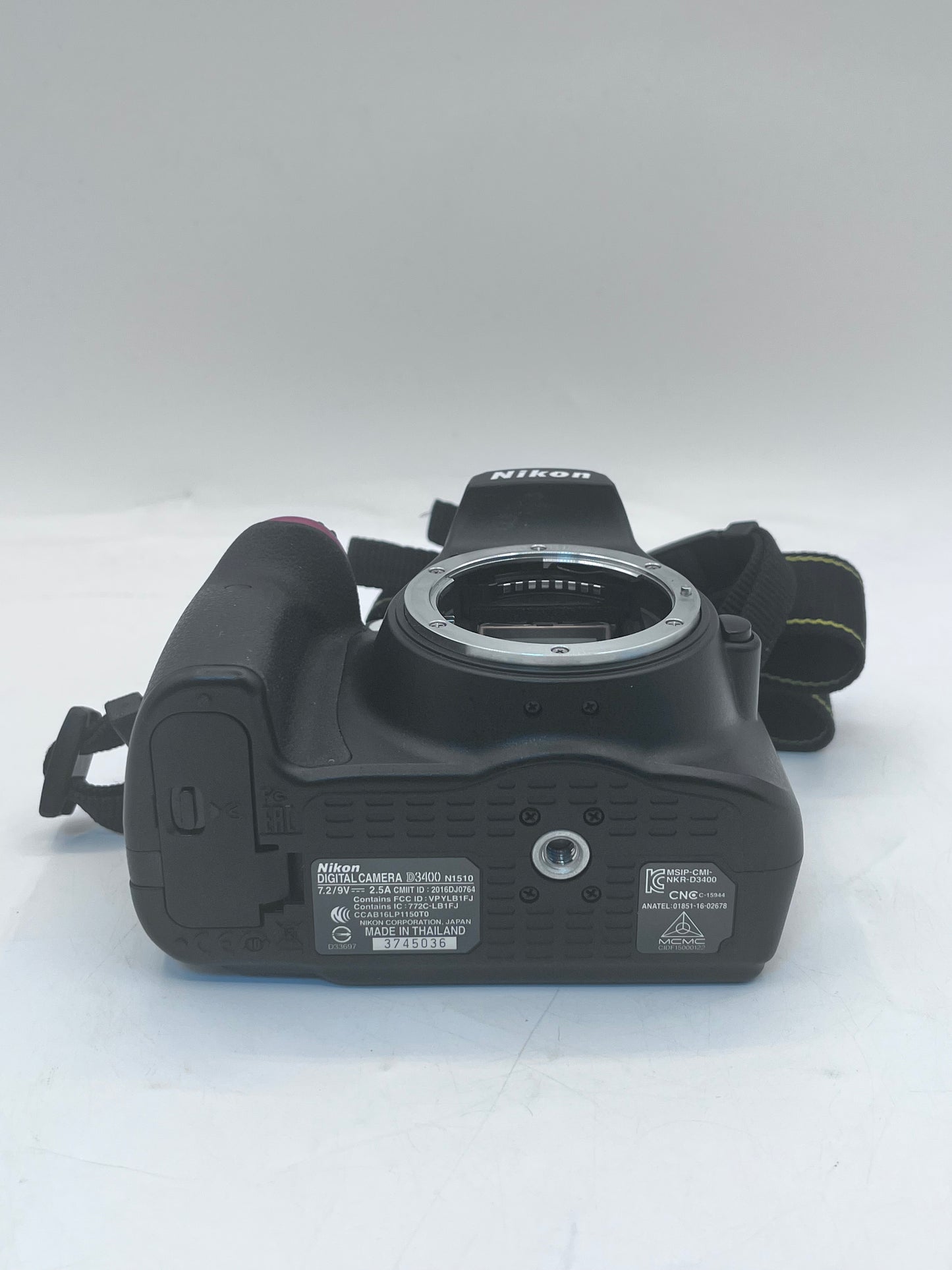 Nikon D3400 Digital Camera 24.2MP w/ Nikon DX VR AF-P NIKKOR 18-55mm 1:3.5-5.6G Lens Black