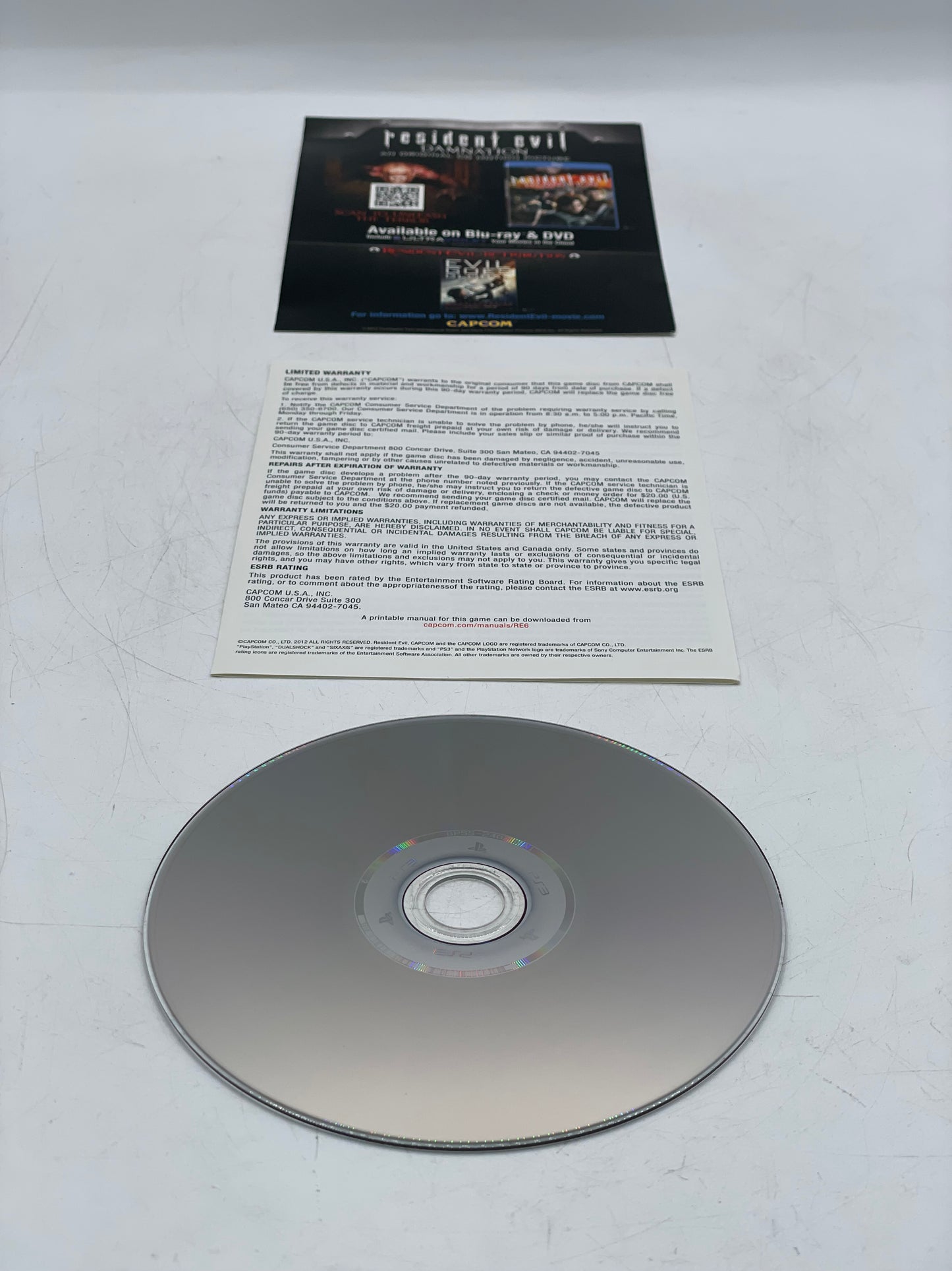 Resident Evil 6 - Sony PlayStation 3 PS3 Video Game