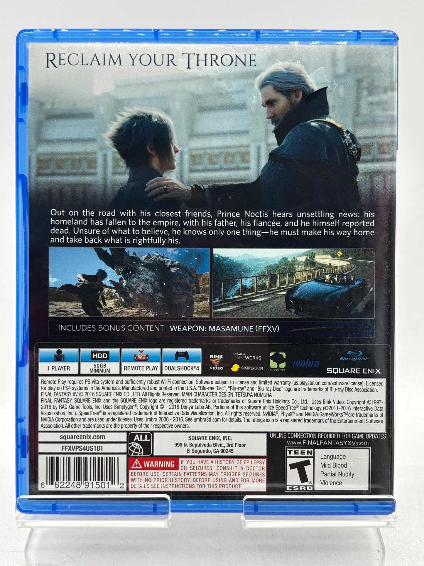 Final Fantasy XV Day One Edition - PlayStation 4 (PS4)