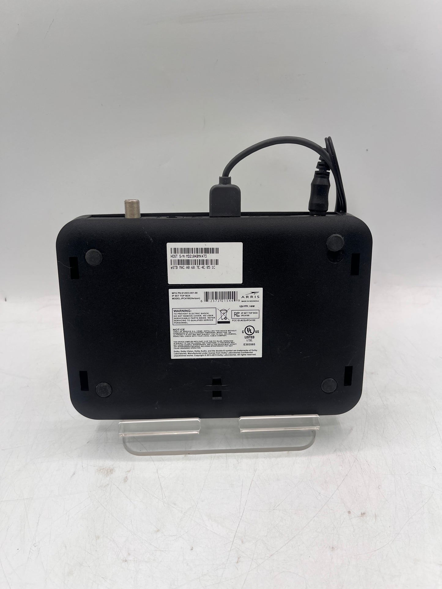 ARRIS IPC4100 Computer Parts Unit Black