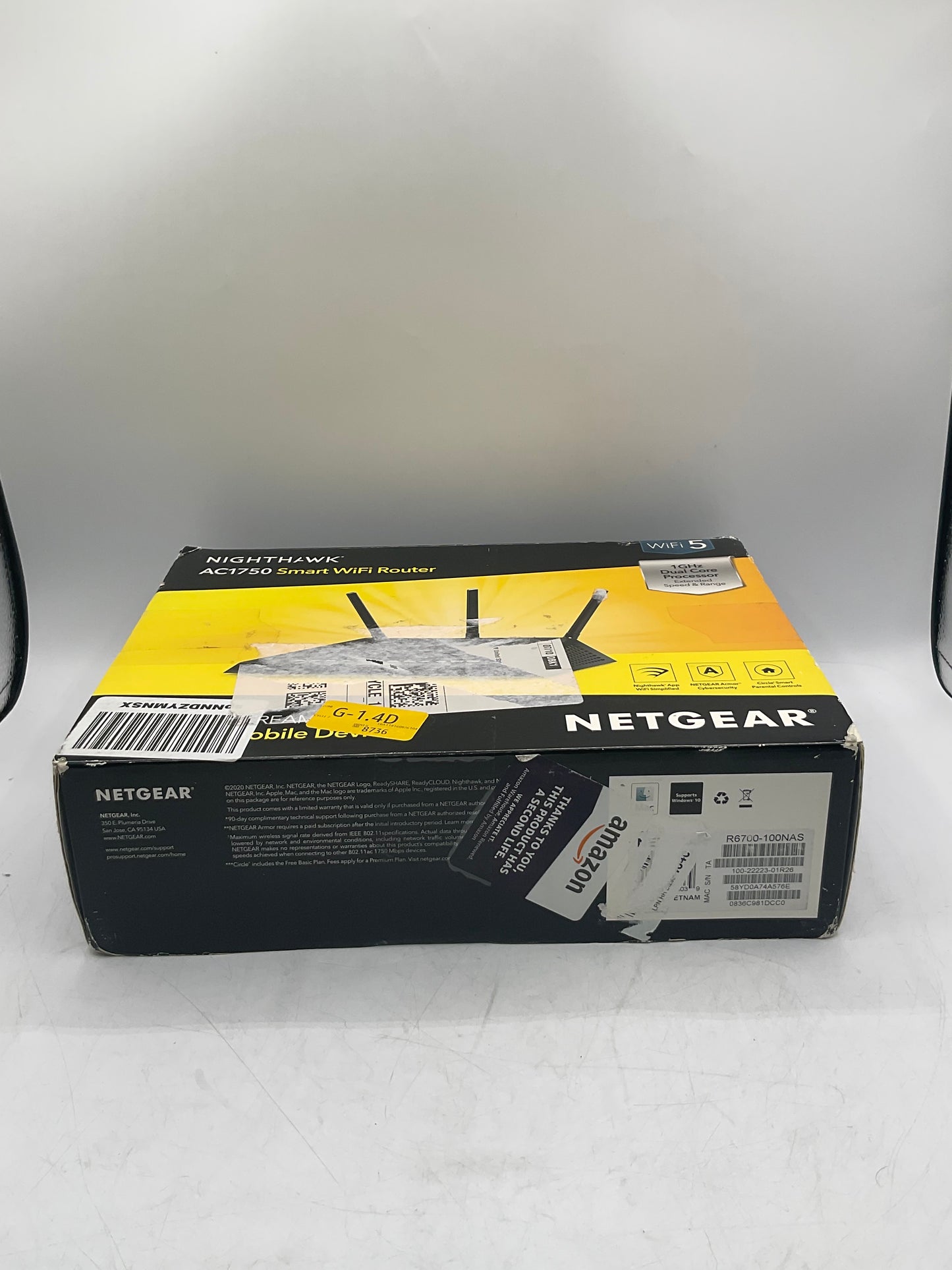 NETGEAR Nighthawk R6700 AC1750 Smart WiFi Wireless Gigabit Router
