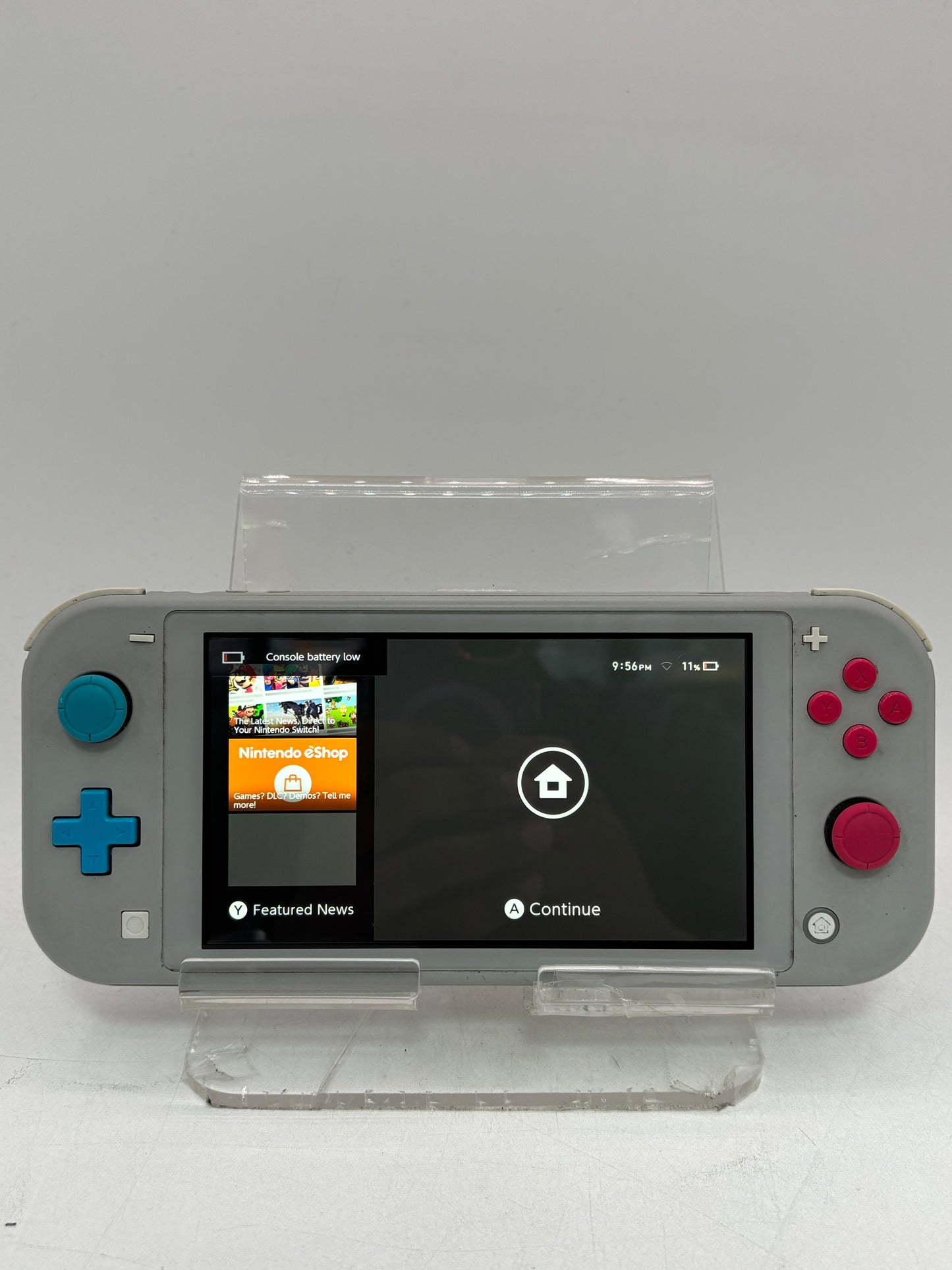 Nintendo Switch Lite HDH-001 32GB Zacian & Zamazenta Edition, Silver (2019)