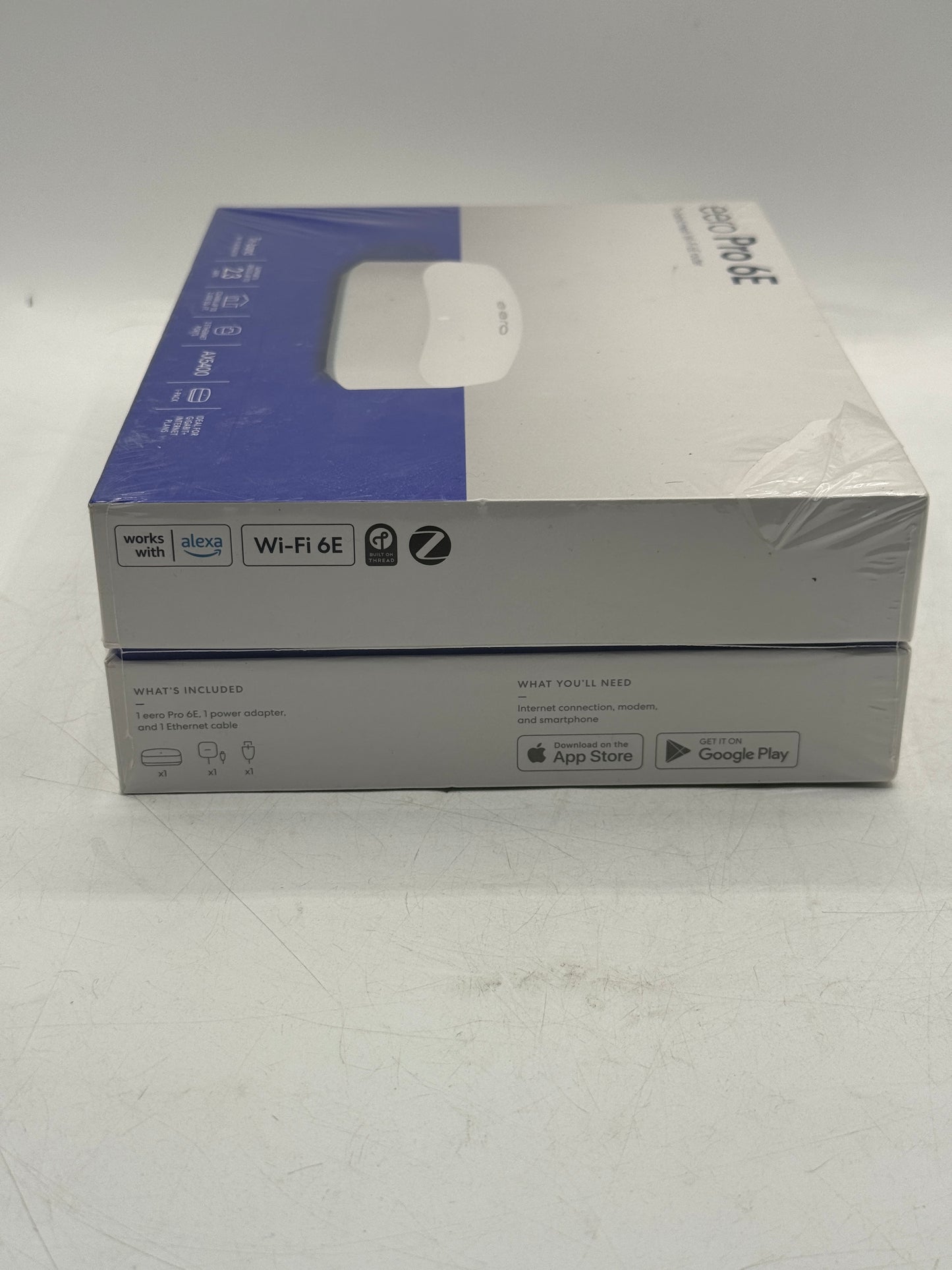 Eero Pro 6E Tri-Band AXE5400 Wi-Fi 6E Mesh Router White BRAND NEW Free Shipping