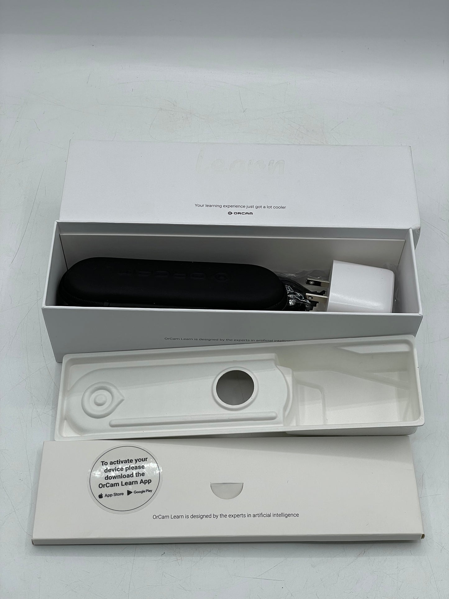 New Orcam Learn Visual Aid - Silver - Free Shipping & 30-Day Returns