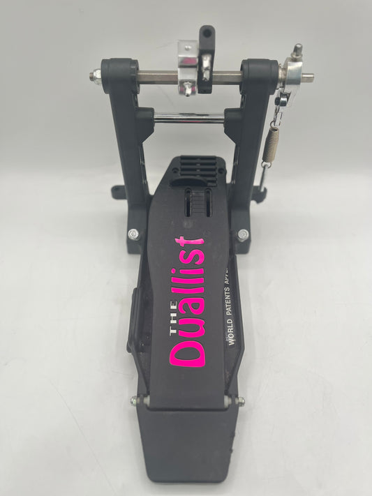 The Duallist Drum Pedal D4 Pink Logo Edition Single-Foot Double Action w/o the bass