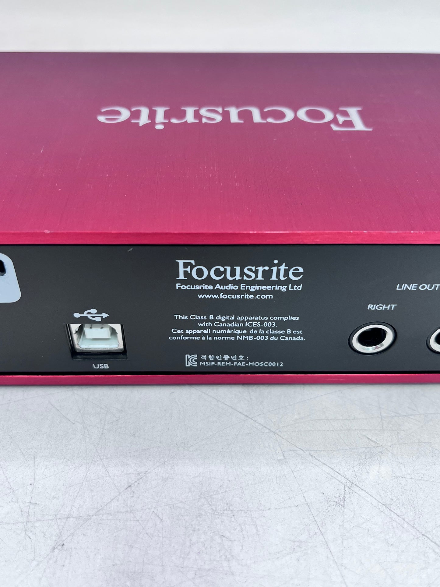 Focusrite Scarlett 2i2 2-Channel USB Audio Interface - AMS-SCARLETT-2I2-2ND-GEN