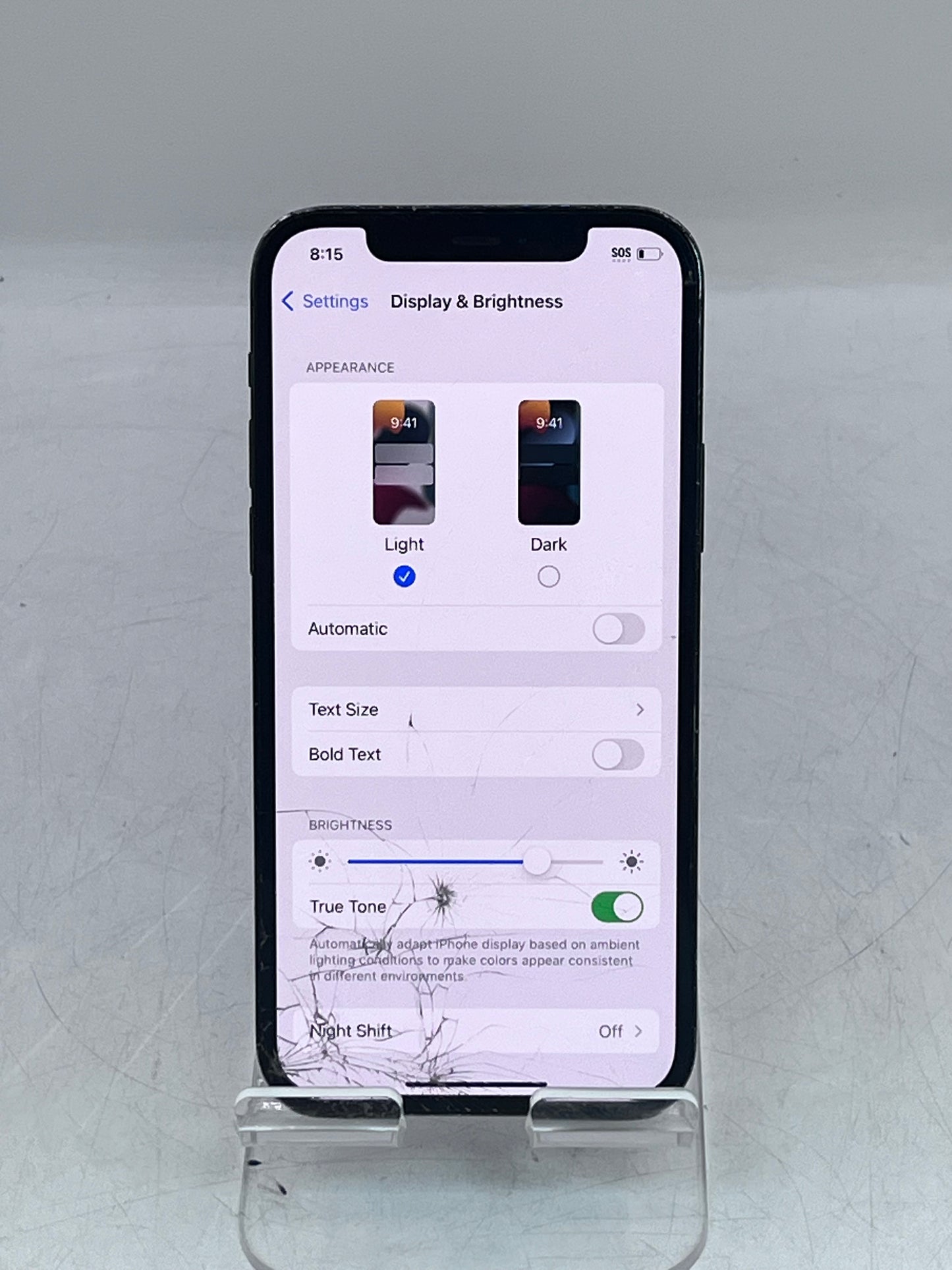 Apple iPhone 12 Pro A2341  MGKK3LL/A 128GB  Unlocked - Blue