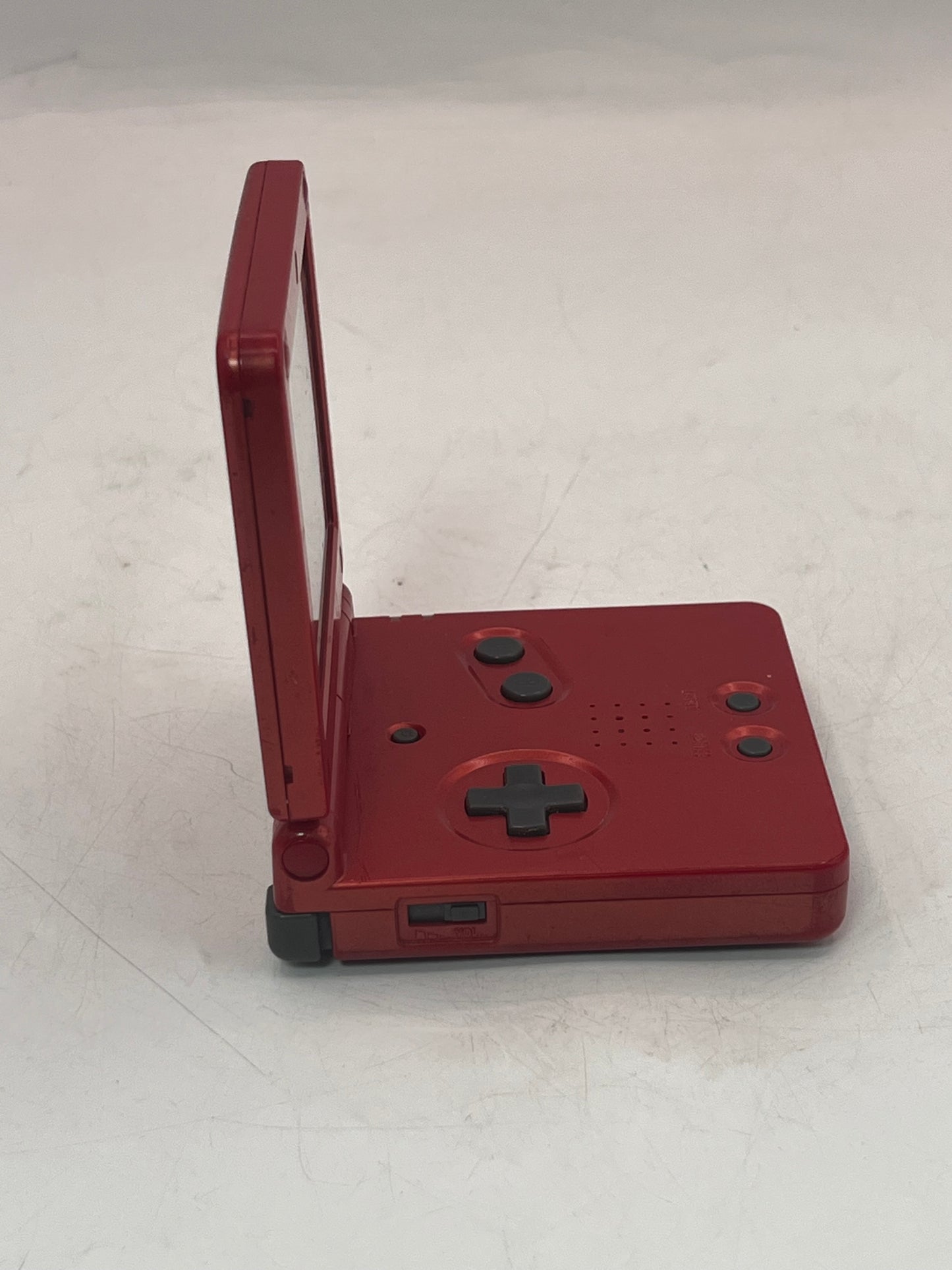 Nintendo Game Boy Advance SP AGS-101 2005 Handheld Console Red PARTS