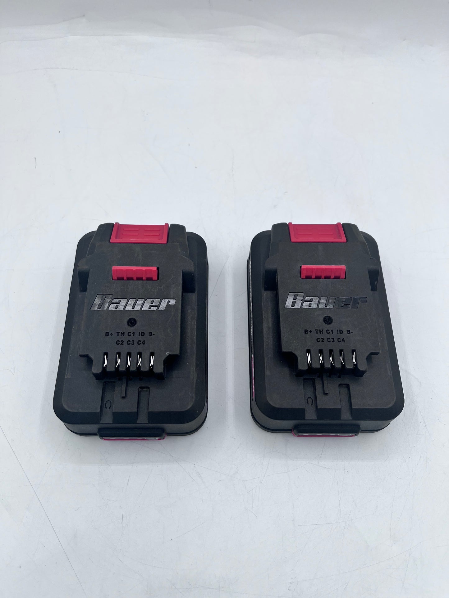 Bauer 2 Pack Bundle of 20V Lithium-Ion Battery Red