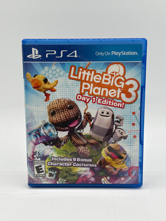 LittleBigPlanet 3 -- Day One Edition (Sony PlayStation 4, 2014) NM Disc ML366