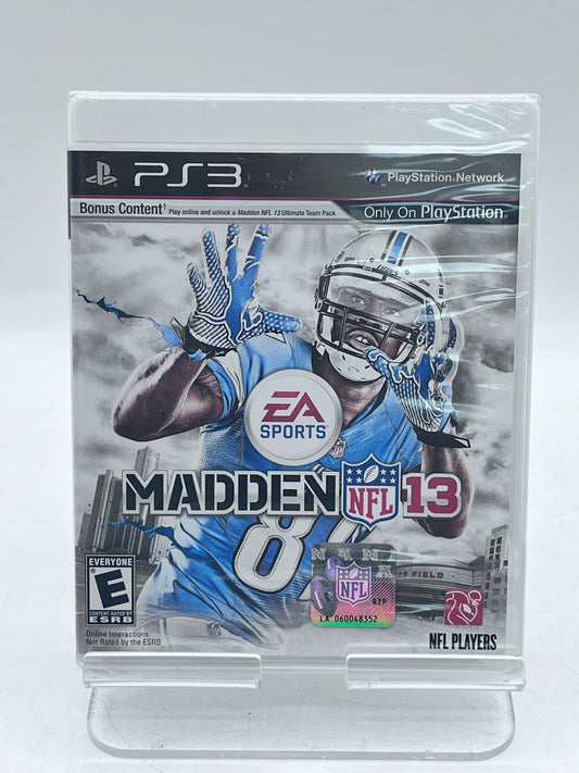 New in Box Madden NFL 13 for Playstation 3 - Free Shipping & Returns!