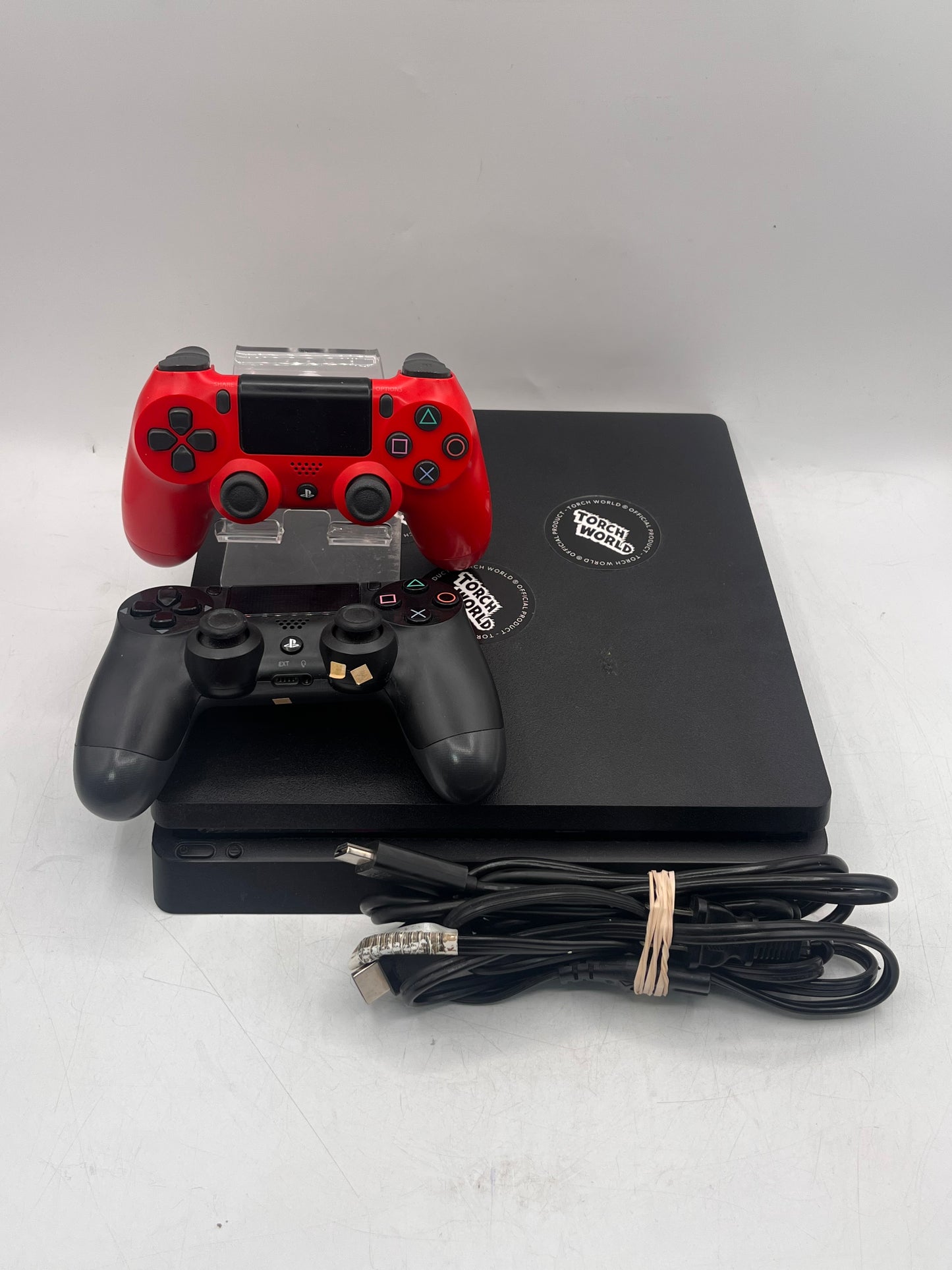 Sony PlayStation 4 CUH-2115B 1TB Black Console with 2 Controllers