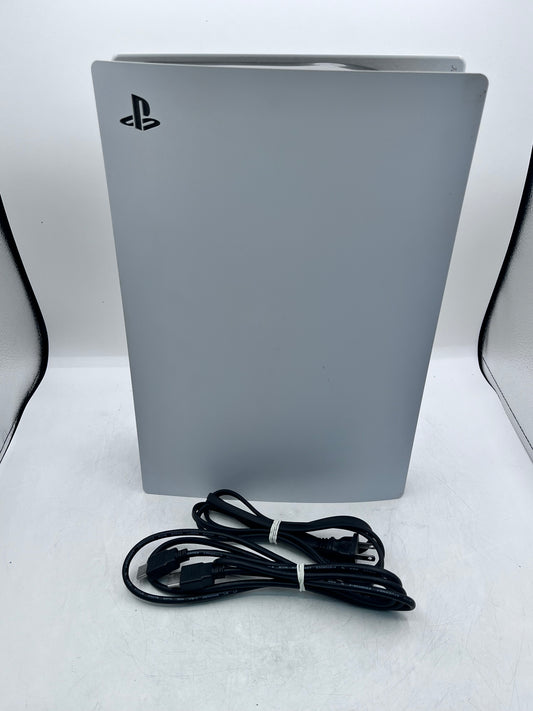 Sony PlayStation 5 Disc Edition PS5 825GB White Console Gaming System CFI-1115A Tested
