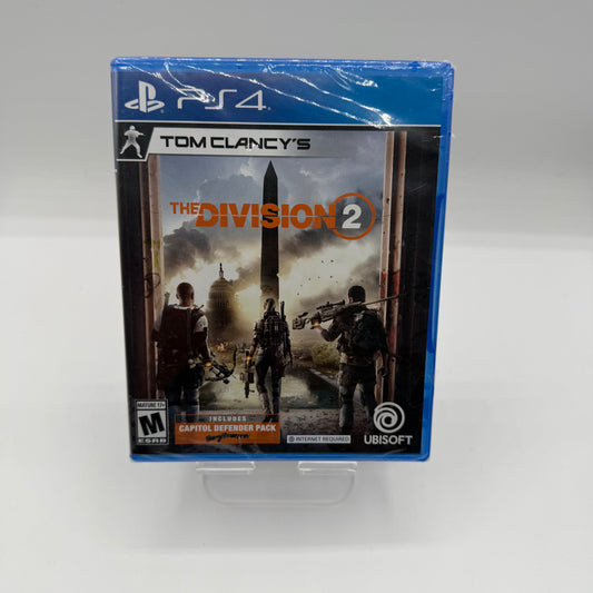 Playstation 4 Tom Clancy's The Division 2 Video Game New In Box