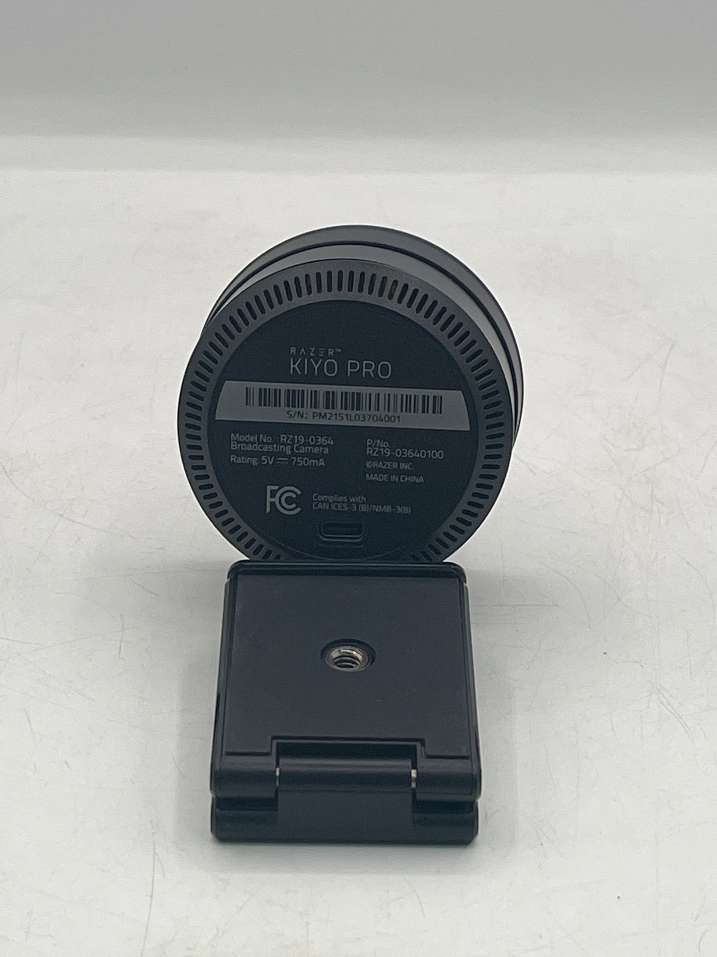 Razer Kiyo Pro Webcam RZ19-0364 - Used Black - High-Quality Streaming