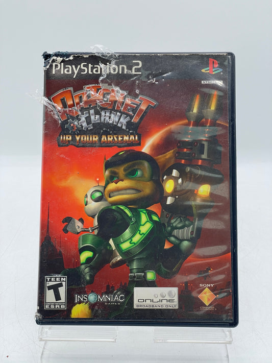 Ratchet & Clank: Up Your Arsenal - Sony PlayStation 2 PS2 Video Game