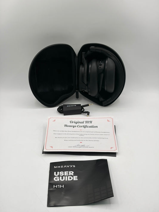 Heavys H1H Bluetooth Headphones Black