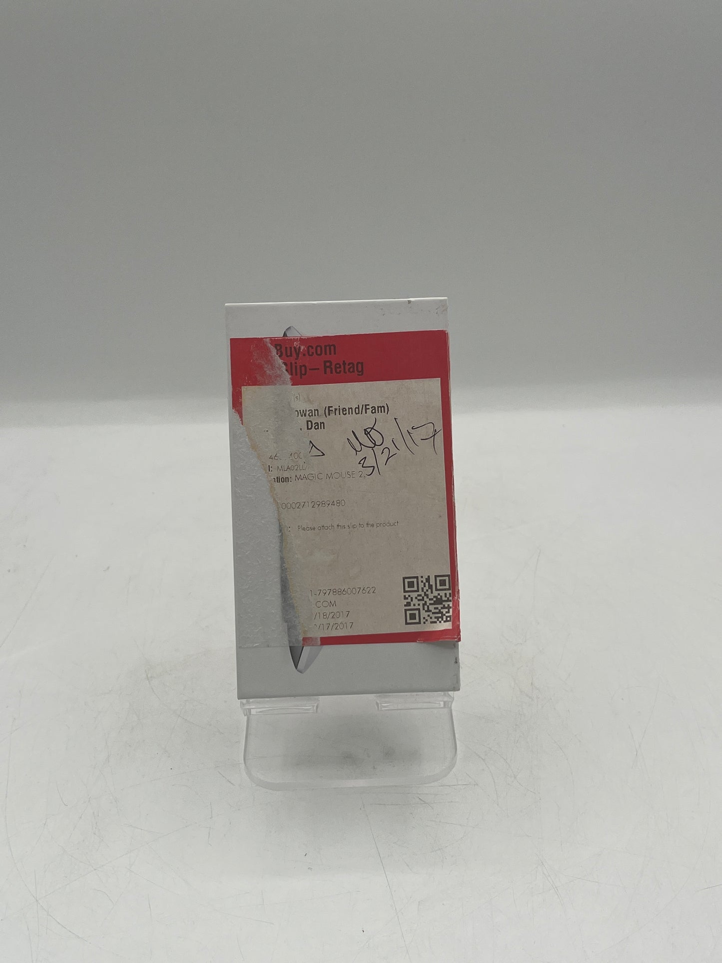 Apple Magic Mouse Model A1657 MLA02LL/A