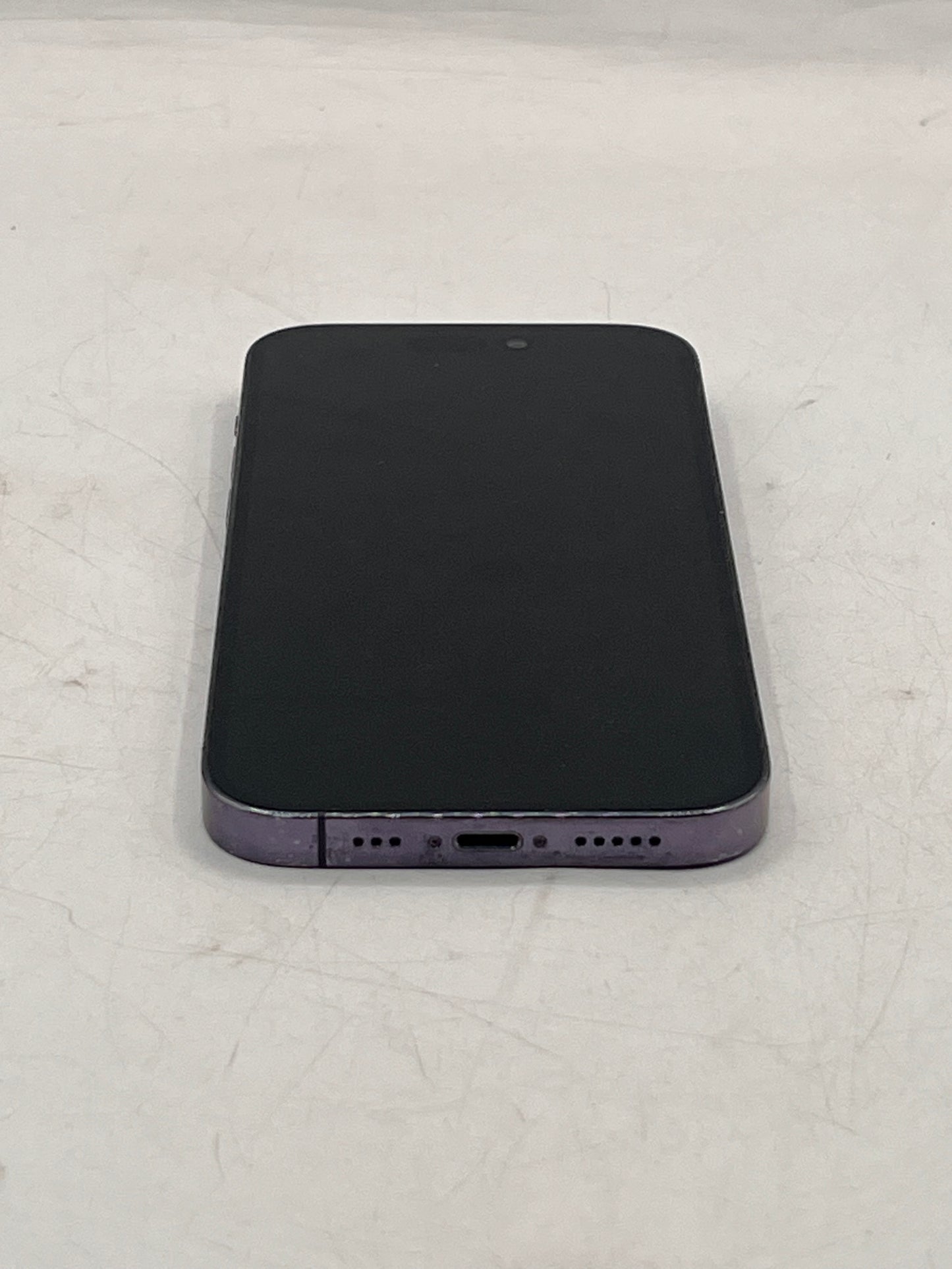 Unlocked Apple iPhone 14 Pro MQ0E3LL/A A2650 128GB Purple  83% BATT