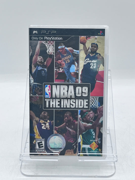 PSP NBA 09 The Inside - Used With Box - Free Shipping!