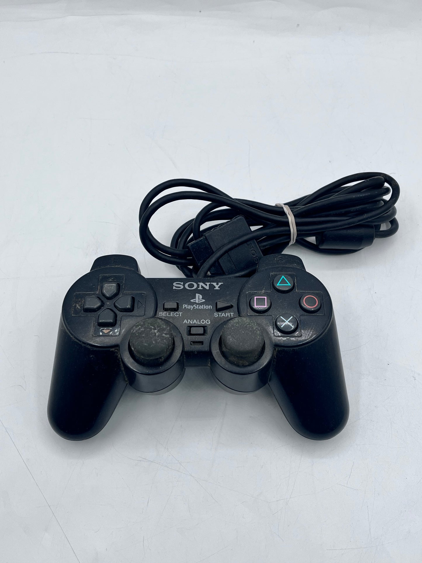 Sony PlayStation 2 SCPH-50001/N Black Video Game System with 2 Controllers