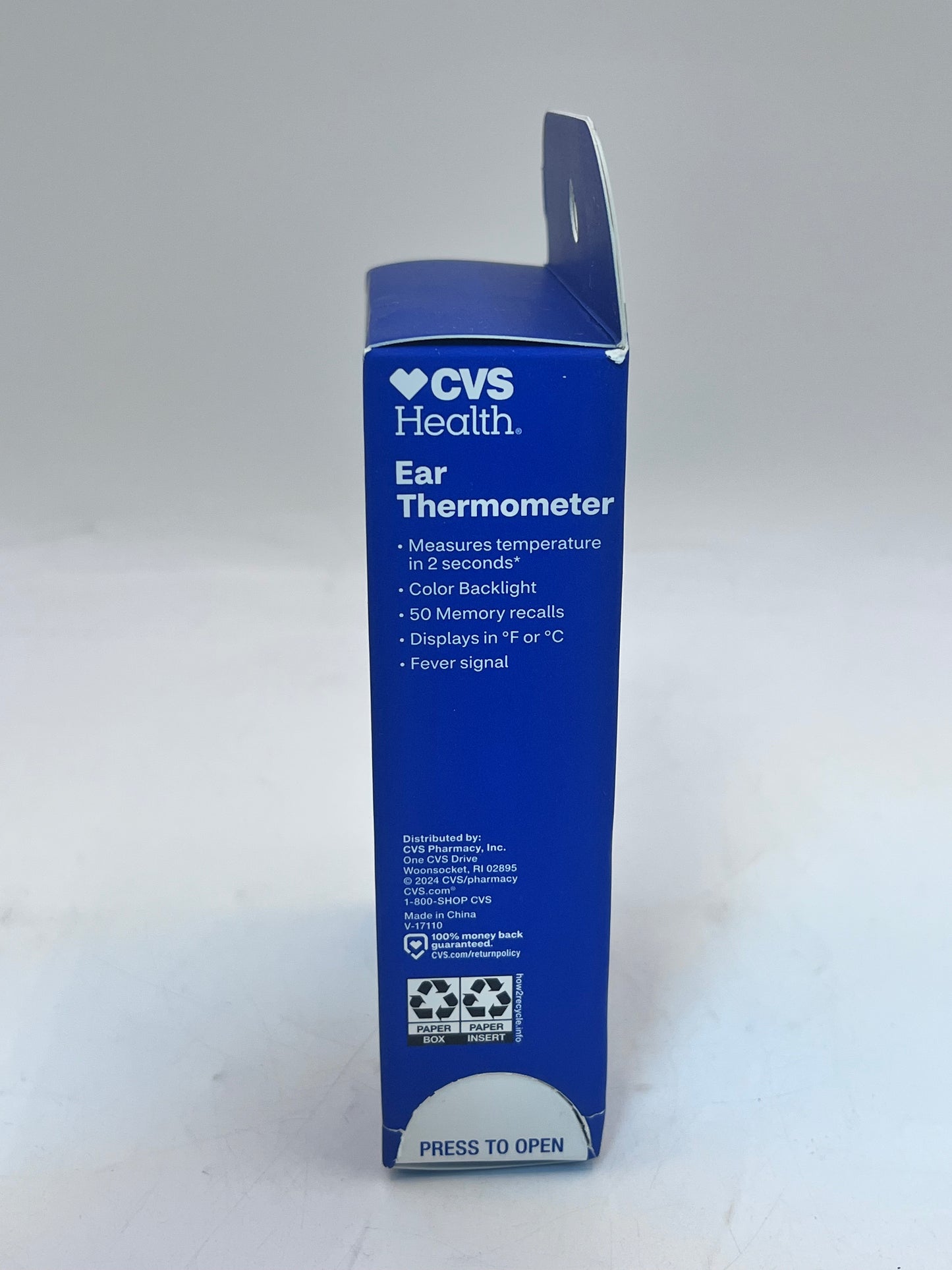 Cvs Health Ear Thermometer White