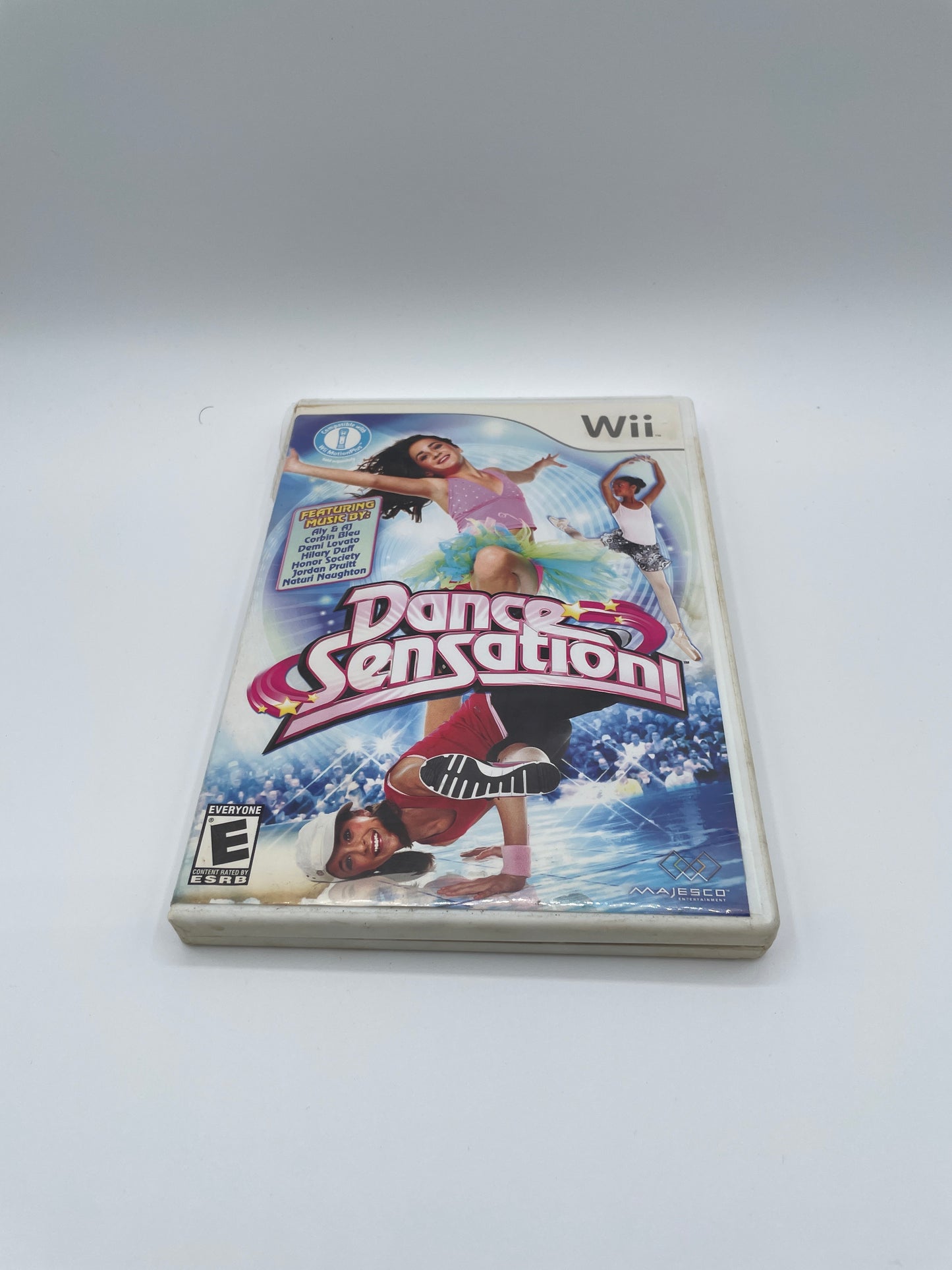 Wii Dance Sensation Game with Box and Manual Free Shipping
