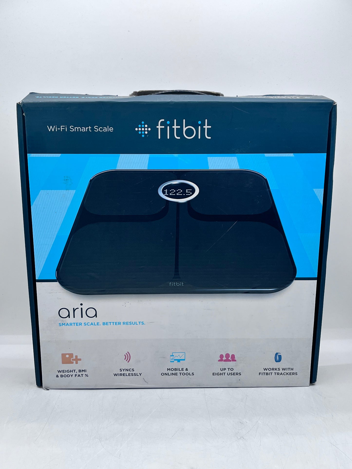 New Fitbit Aria Black Smart Scale