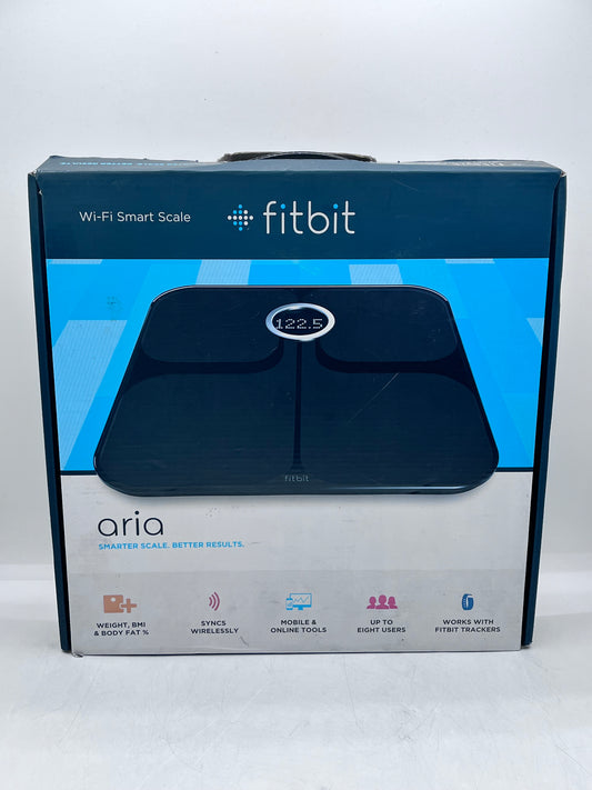 New Fitbit Aria Black Smart Scale
