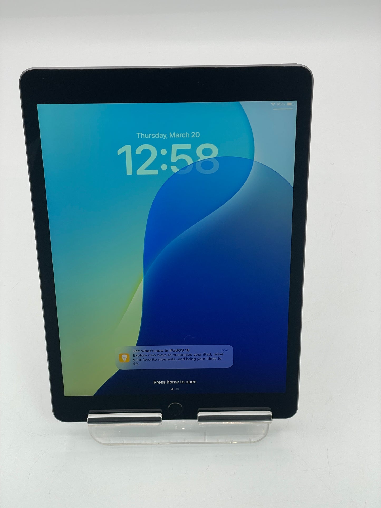 Apple iPad (9th Generation) 64 GB A2602 MK2K3LL/A Wi-Fi 10.2 in Space Gray