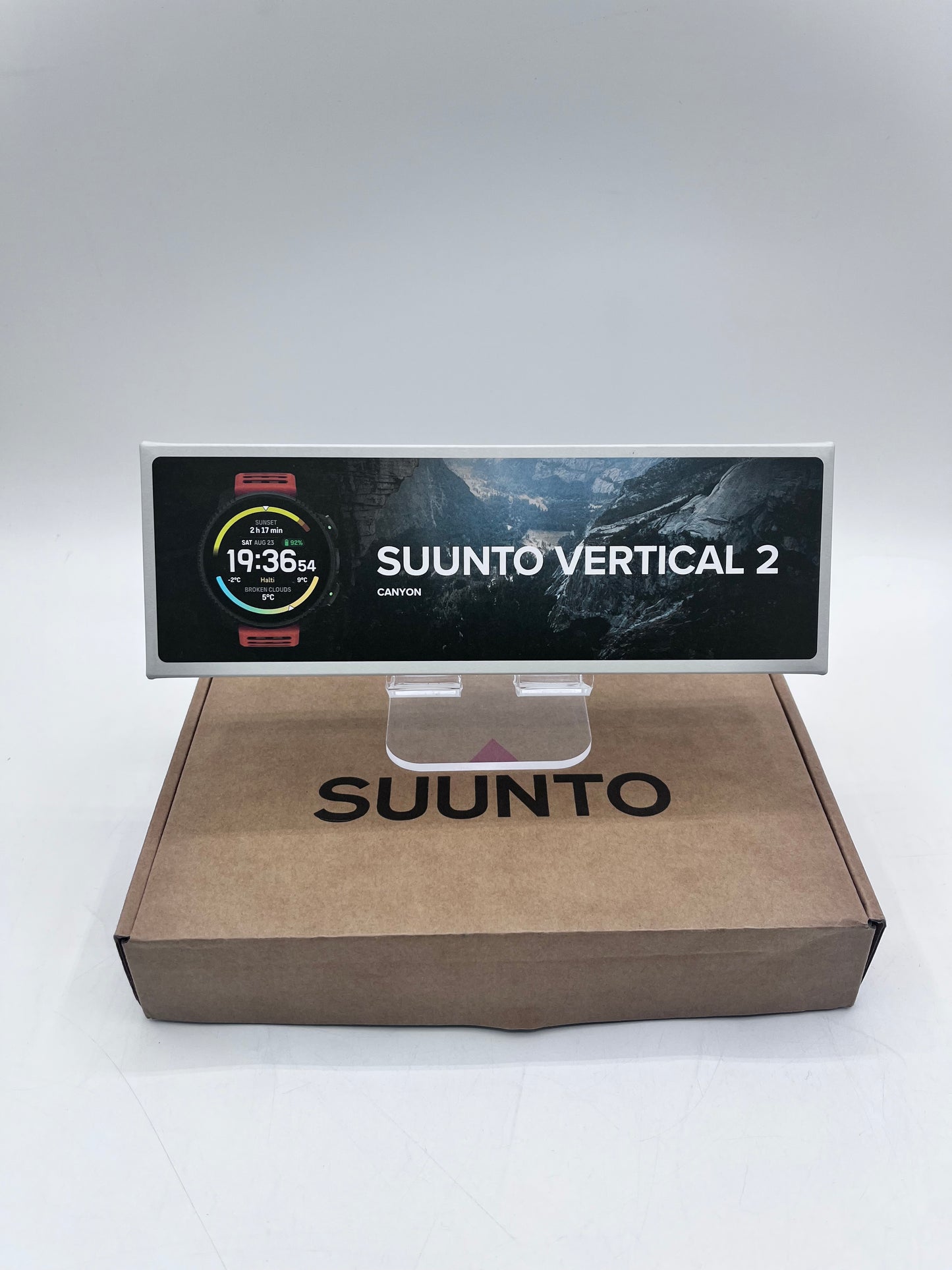 SUUNTO Vertical 2 GPS Stainless Steel Watch Canyon Offline Map OW244 49mm 100M